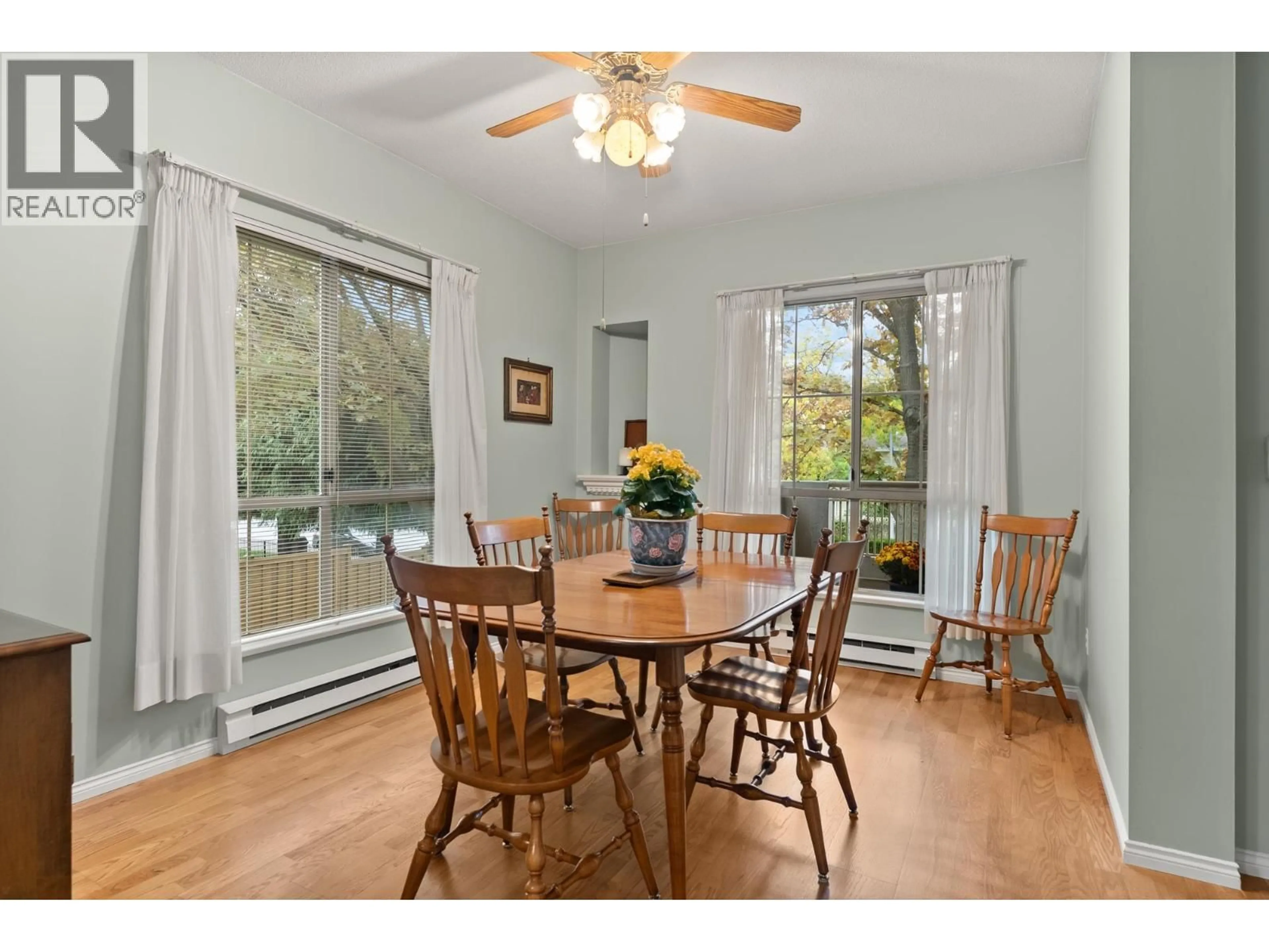Dining room, wood/laminate floor for 106 - 8500 GENERAL CURRIE ROAD, Richmond British Columbia V6Y3V4