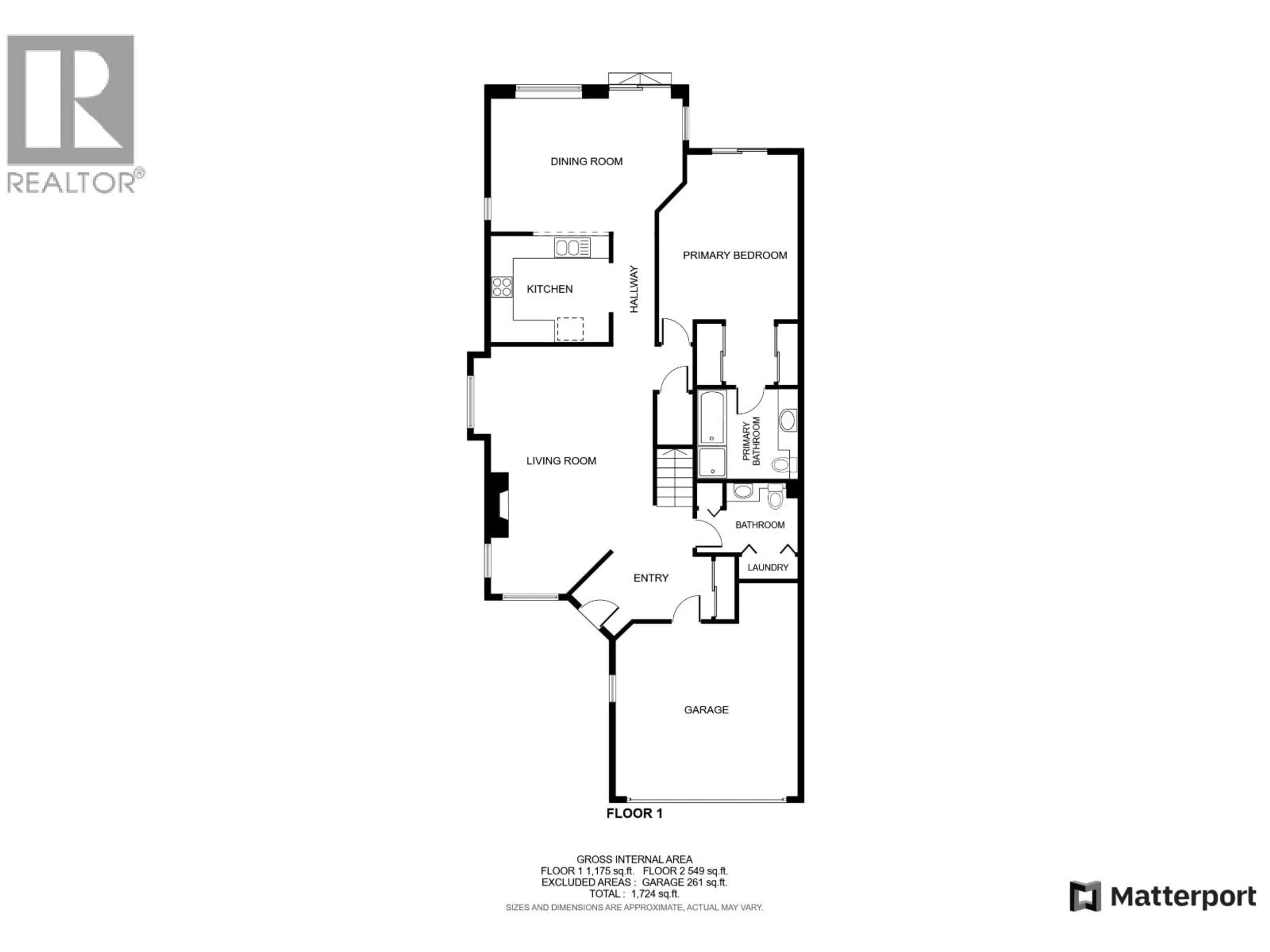 Floor plan for 9 - 32 CREED STREET, Kitimat British Columbia V8C2P3