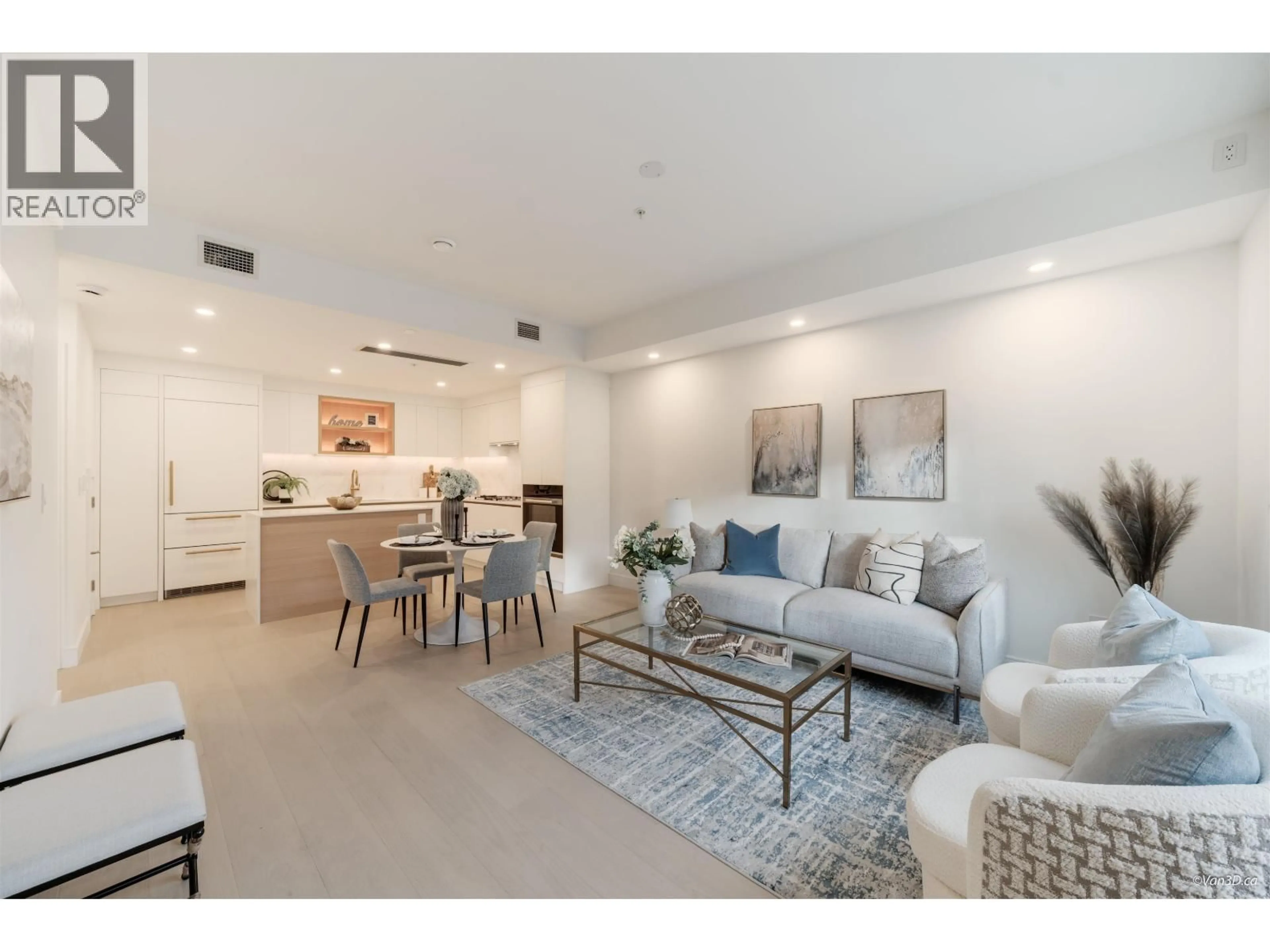 Living room with furniture, unknown for 208 - 918 32ND STREET, Vancouver British Columbia V5Z2K2
