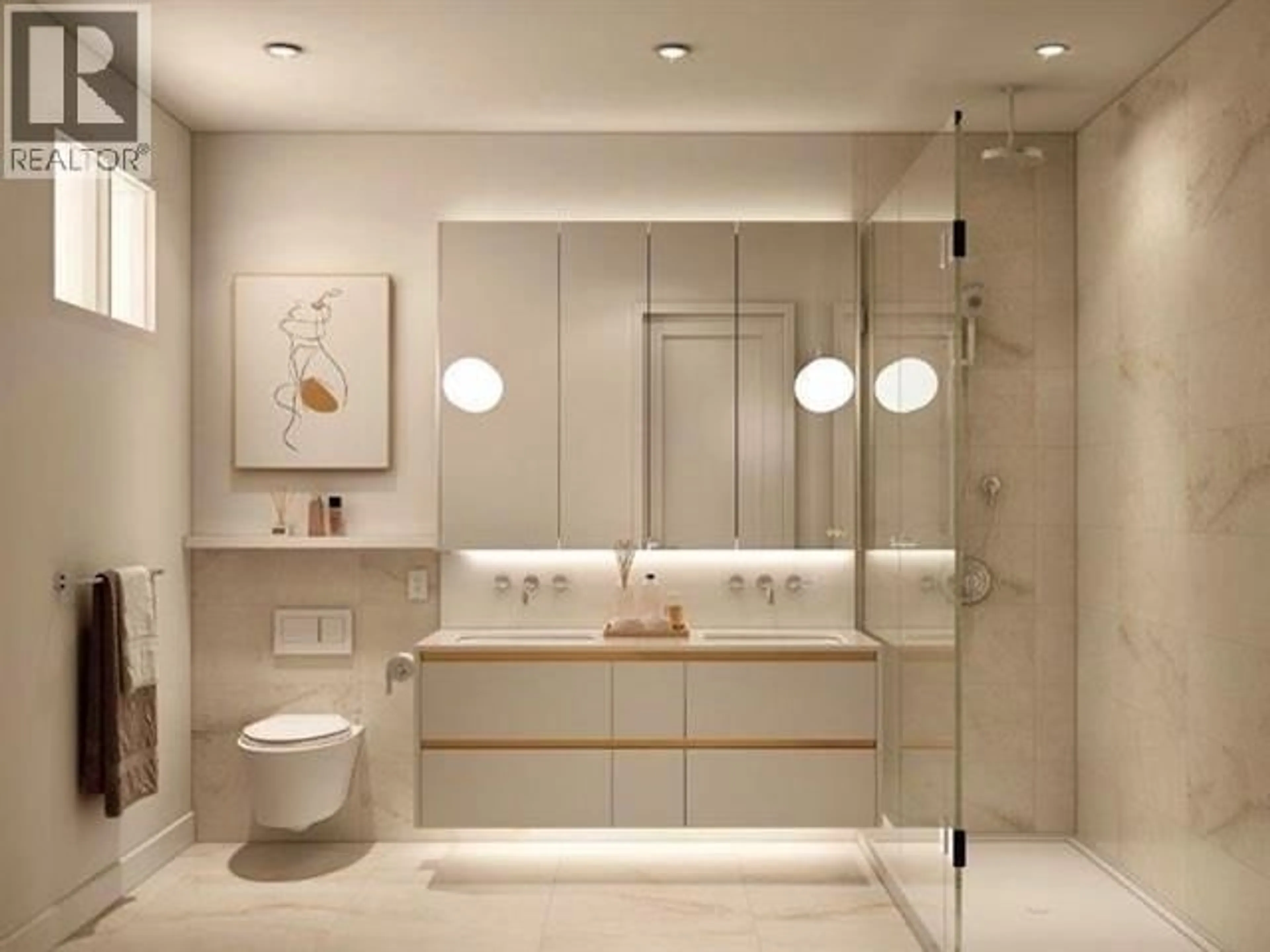 Contemporary bathroom, ceramic/tile floor for 103 - 918 32ND AVENUE, Vancouver British Columbia V5Z2K2