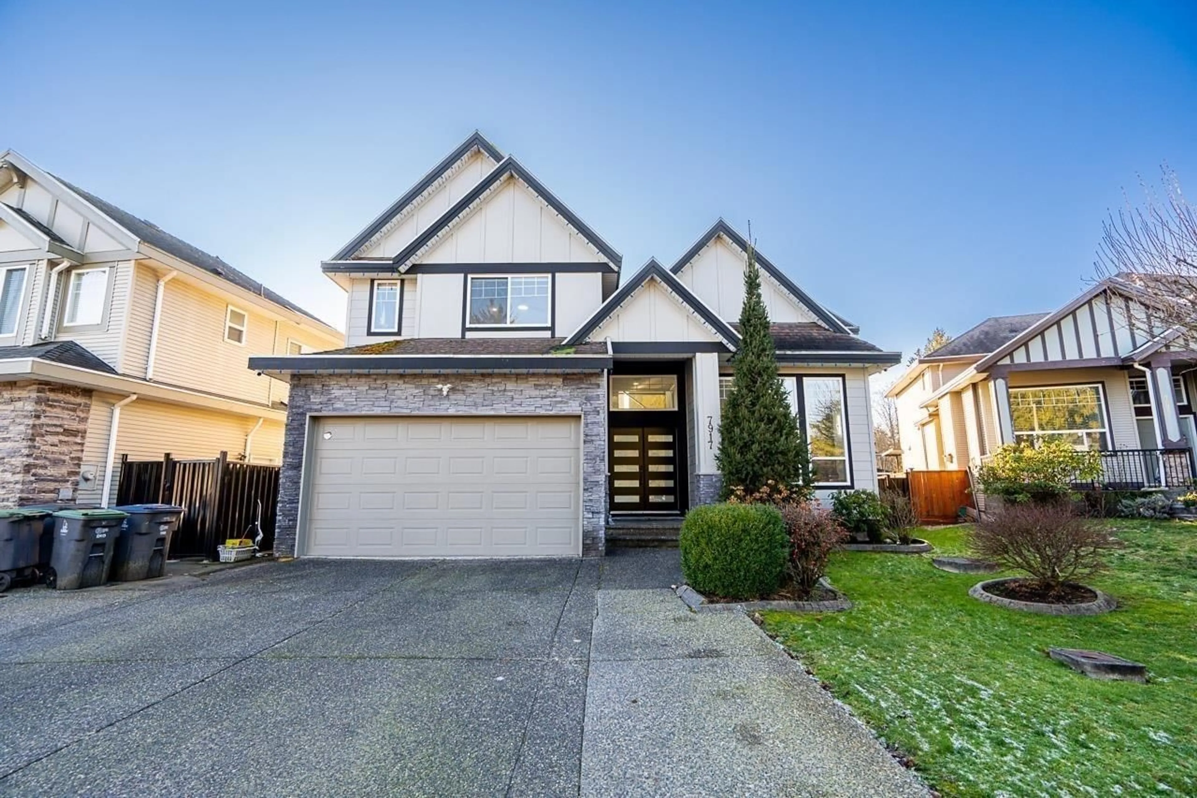 Home with vinyl exterior material, street for 7917 147A STREET, Surrey British Columbia V3S2T8