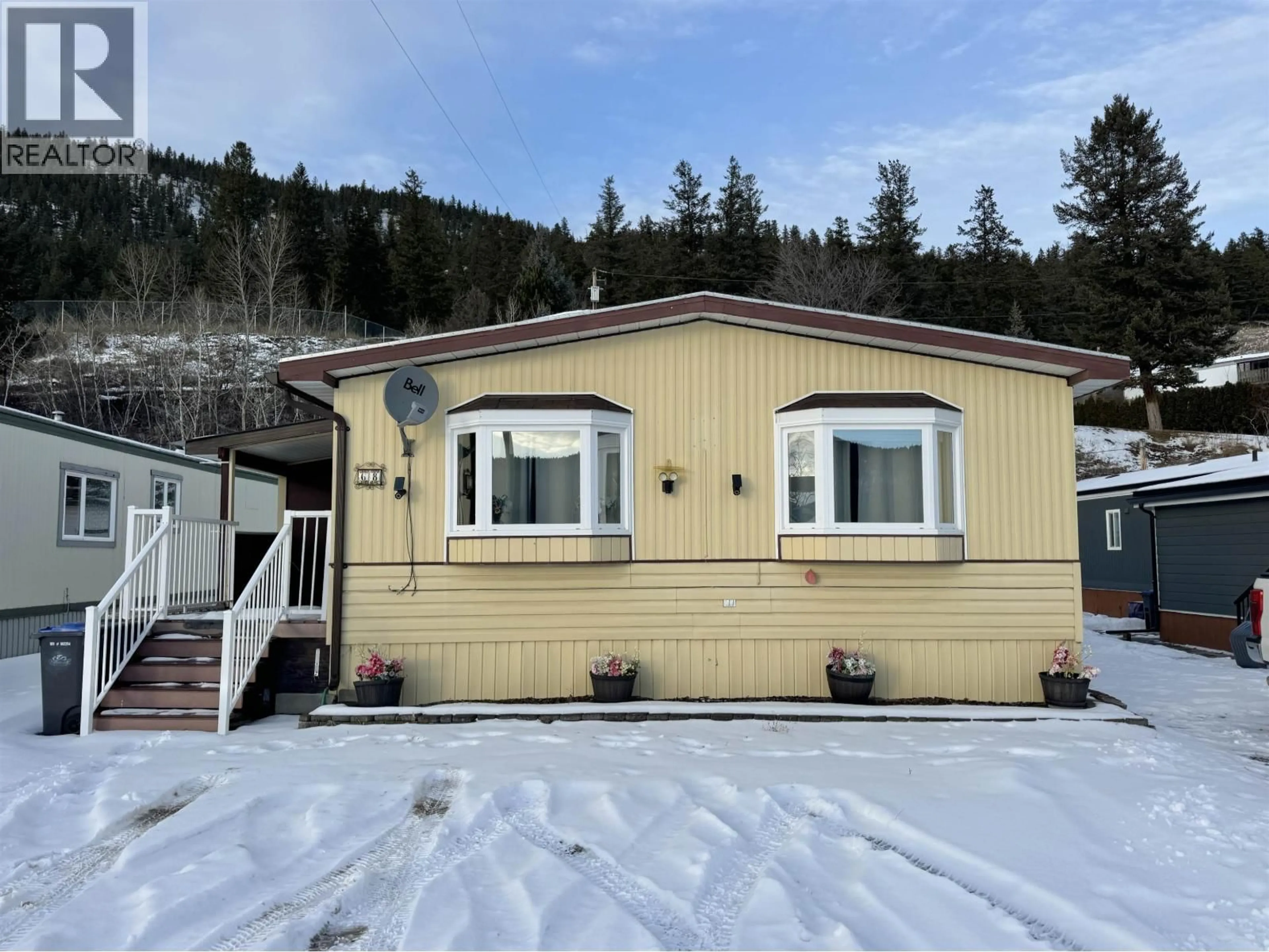 Home with vinyl exterior material, mountain view for 68 - 1700 BROADWAY AVENUE, Williams Lake British Columbia V2G2W5