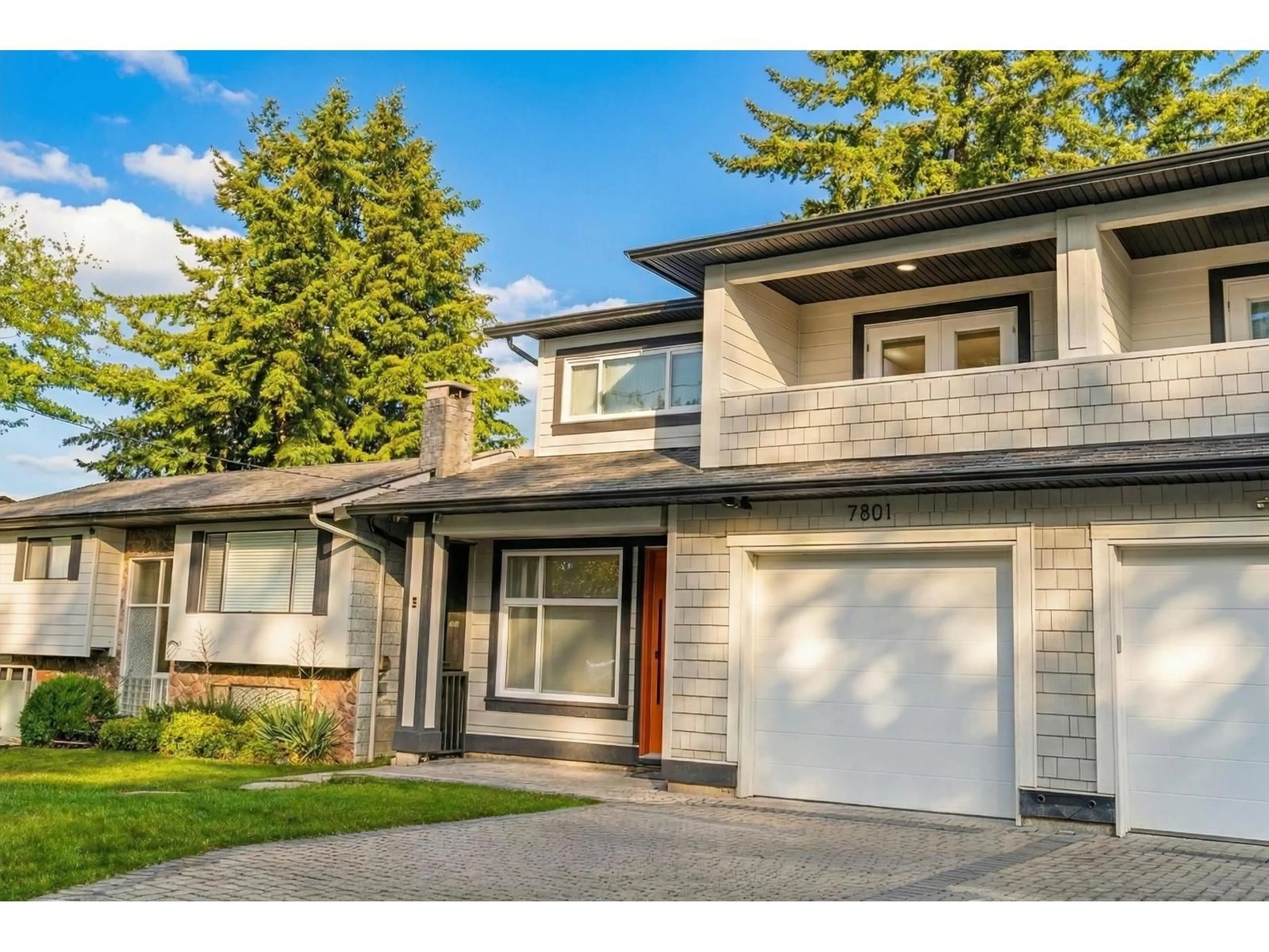 Home with vinyl exterior material, street for 7801 116 STREET, Delta British Columbia V4C5T7