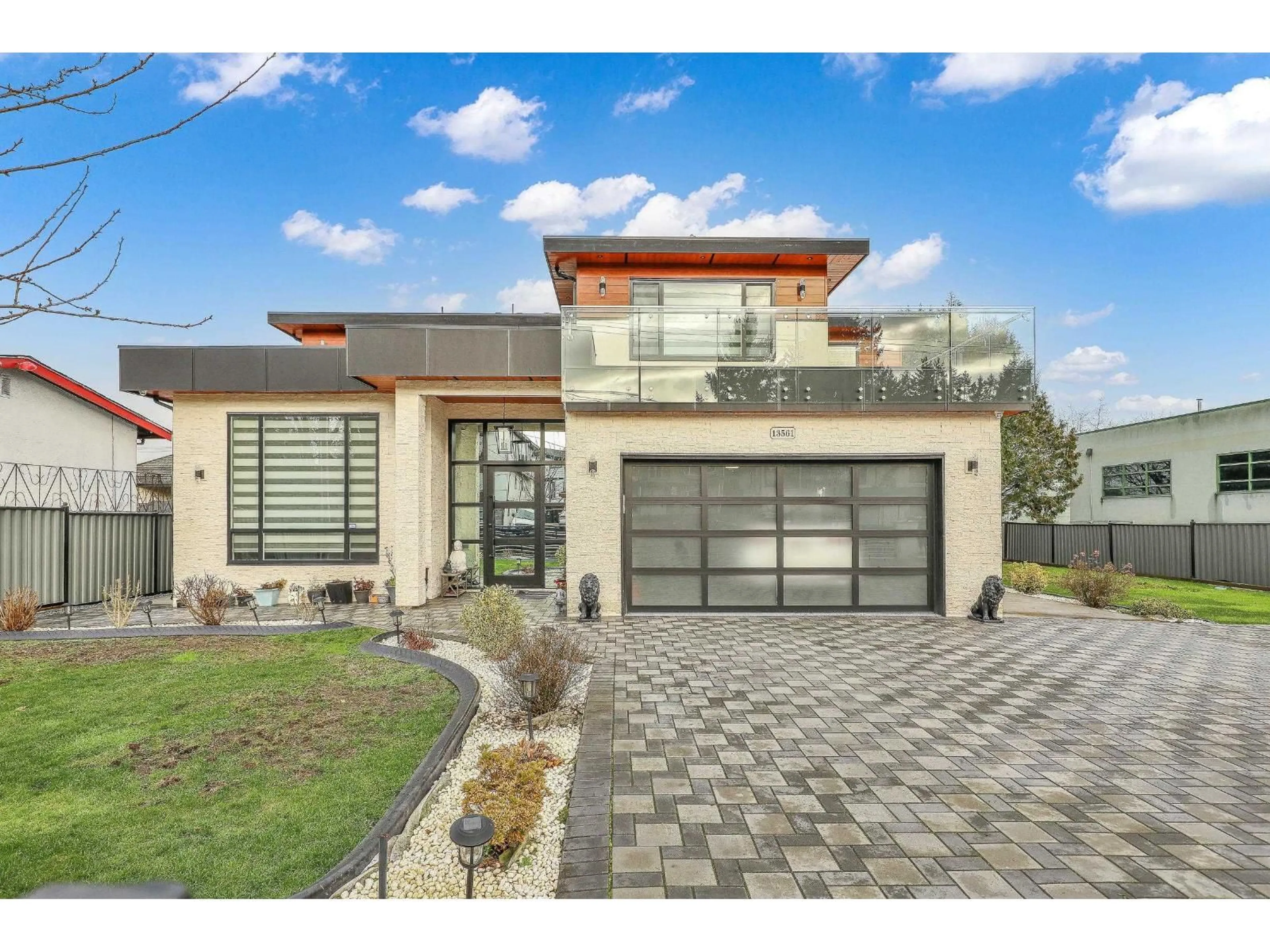 Home with brick exterior material, street for 13561 79A AVENUE, Surrey British Columbia V3W2Z3