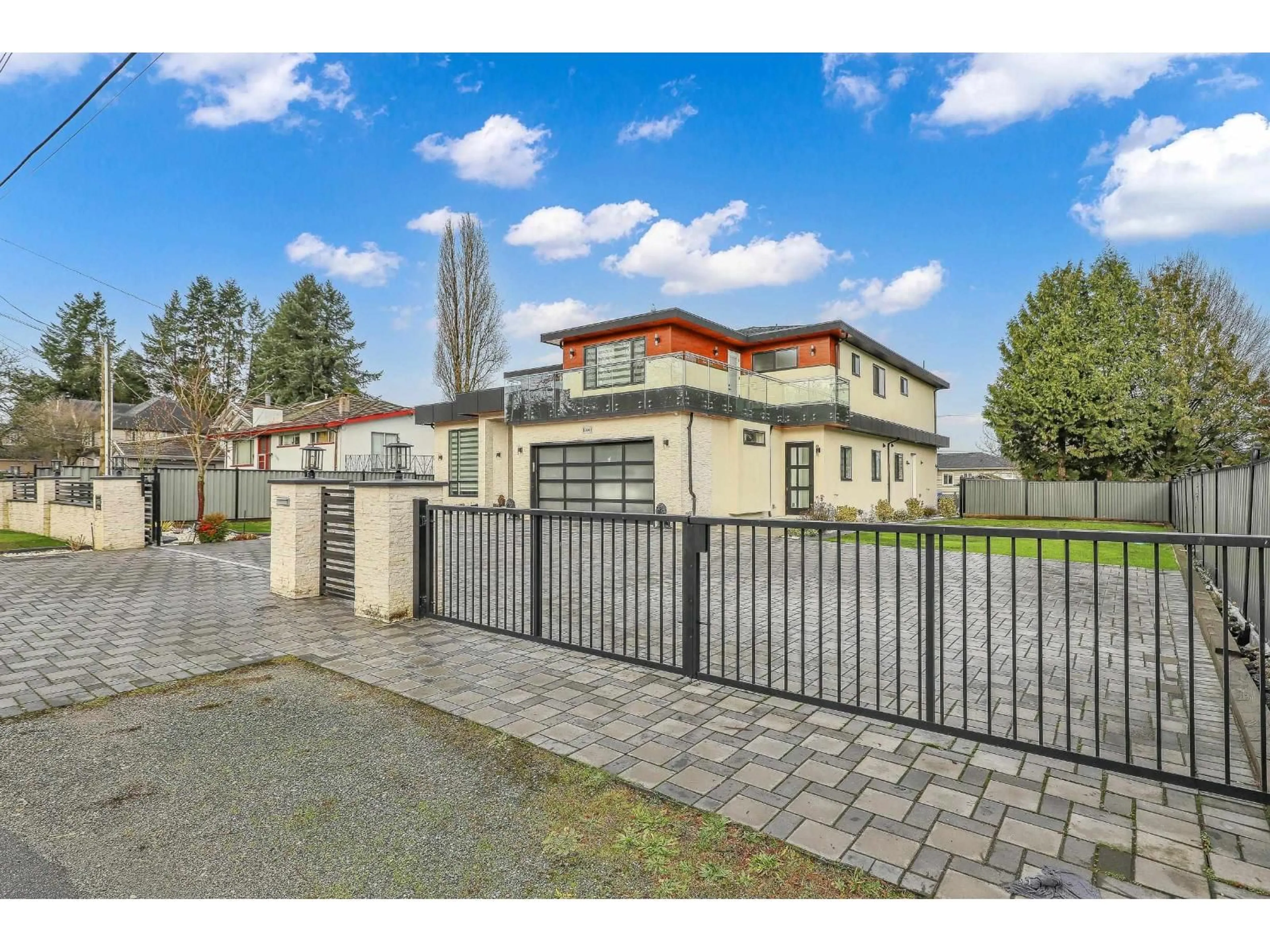 A pic from outside/outdoor area/front of a property/back of a property/a pic from drone, street for 13561 79A AVENUE, Surrey British Columbia V3W2Z3