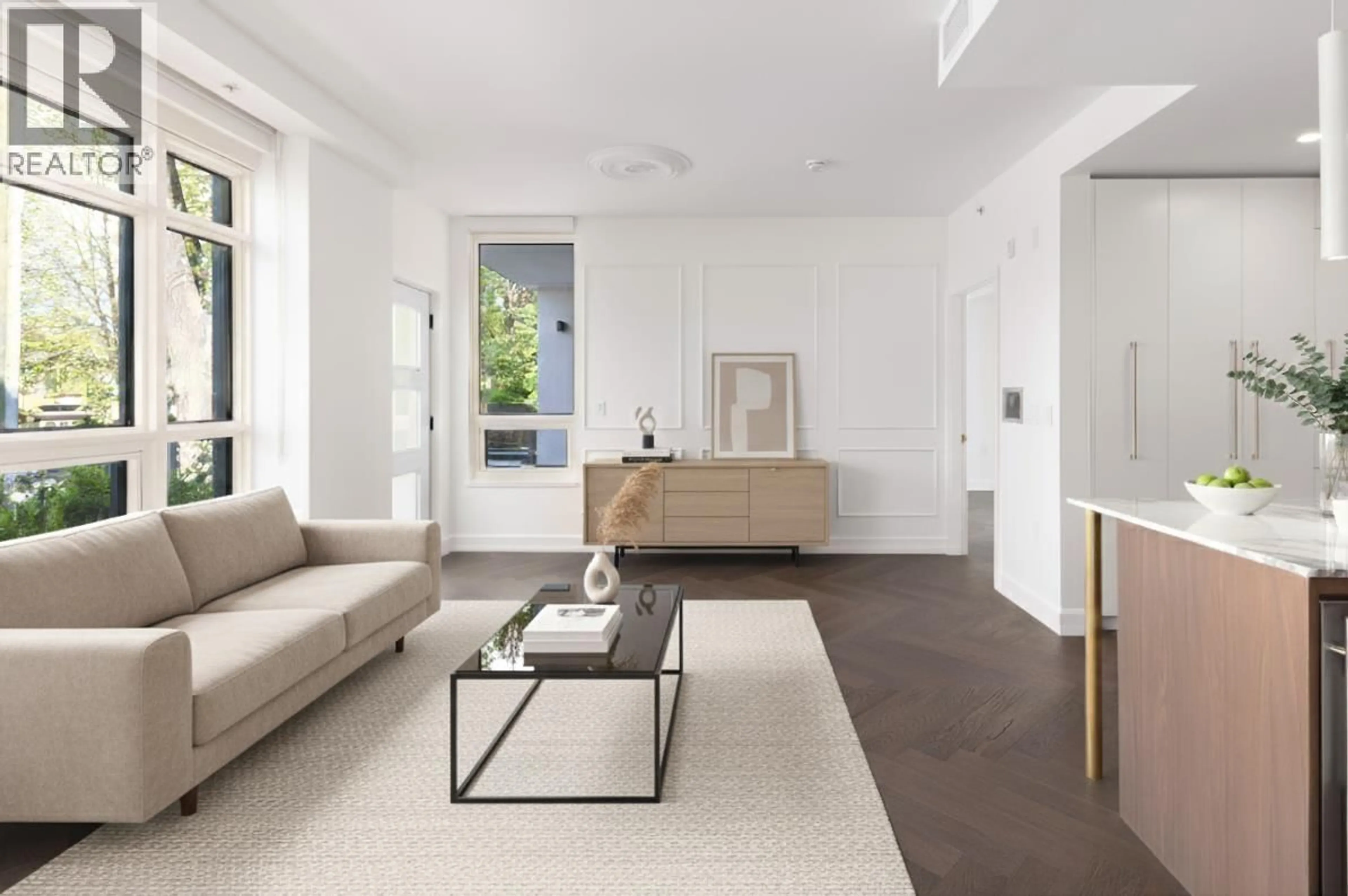 Living room with furniture, unknown for 101 - 3668 10TH AVENUE, Vancouver British Columbia V6R0G4