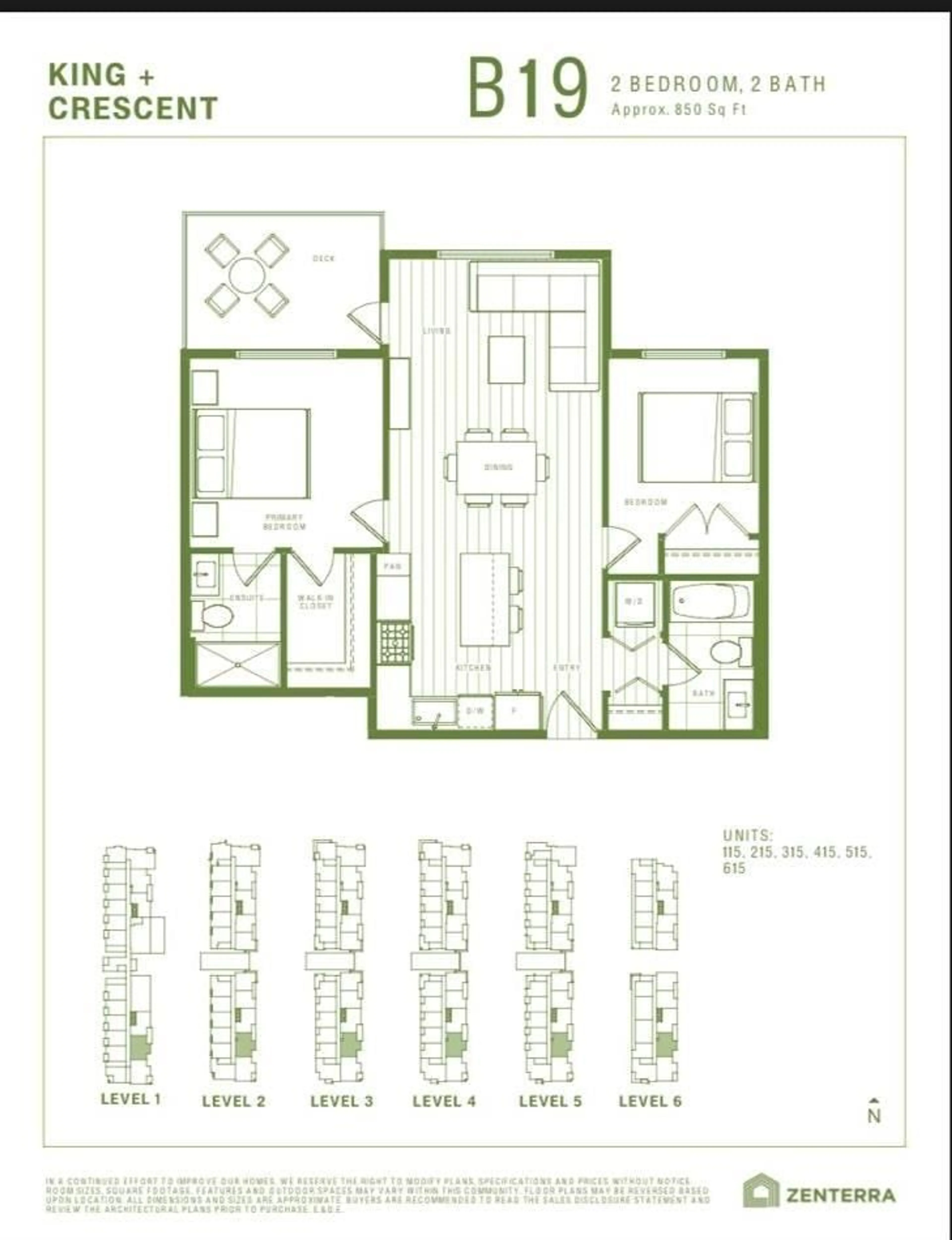 Floor plan for 615 - 3528 146A STREET, Surrey British Columbia V4P0H4