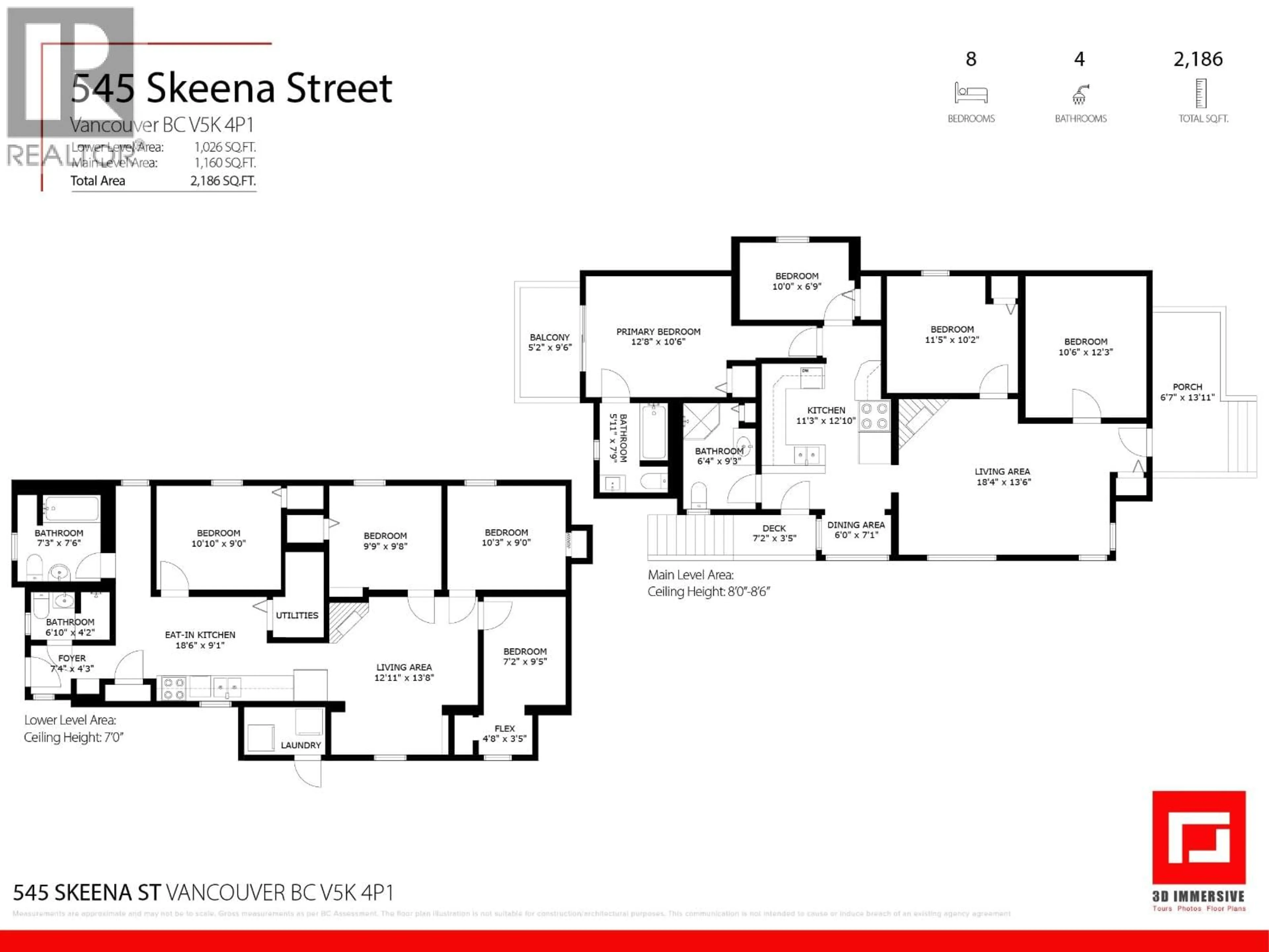Floor plan for 545 SKEENA STREET, Vancouver British Columbia V5K4P1