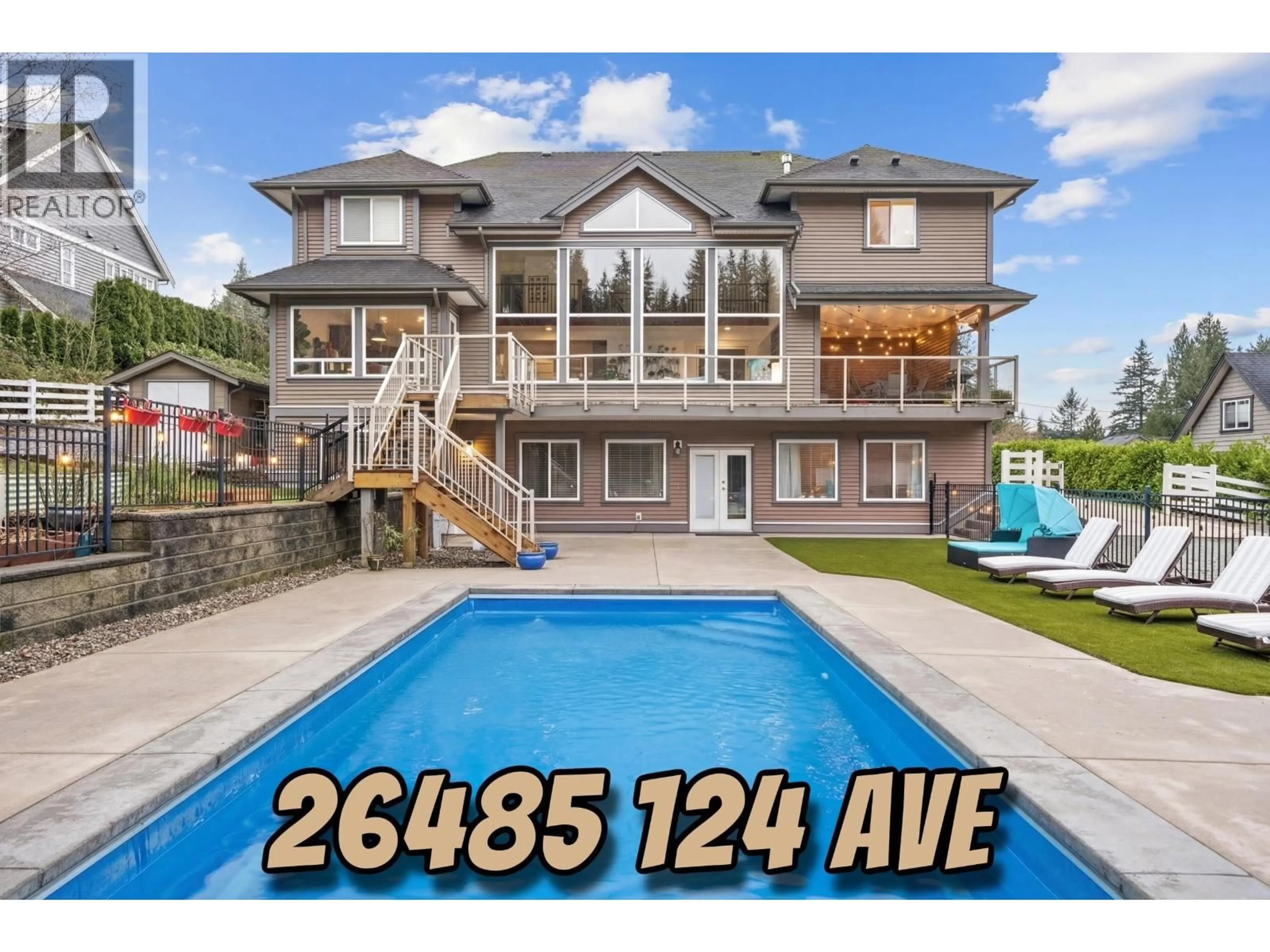 Home with vinyl exterior material, water/lake/river/ocean view for 26485 124 AVENUE, Maple Ridge British Columbia V2W0E2