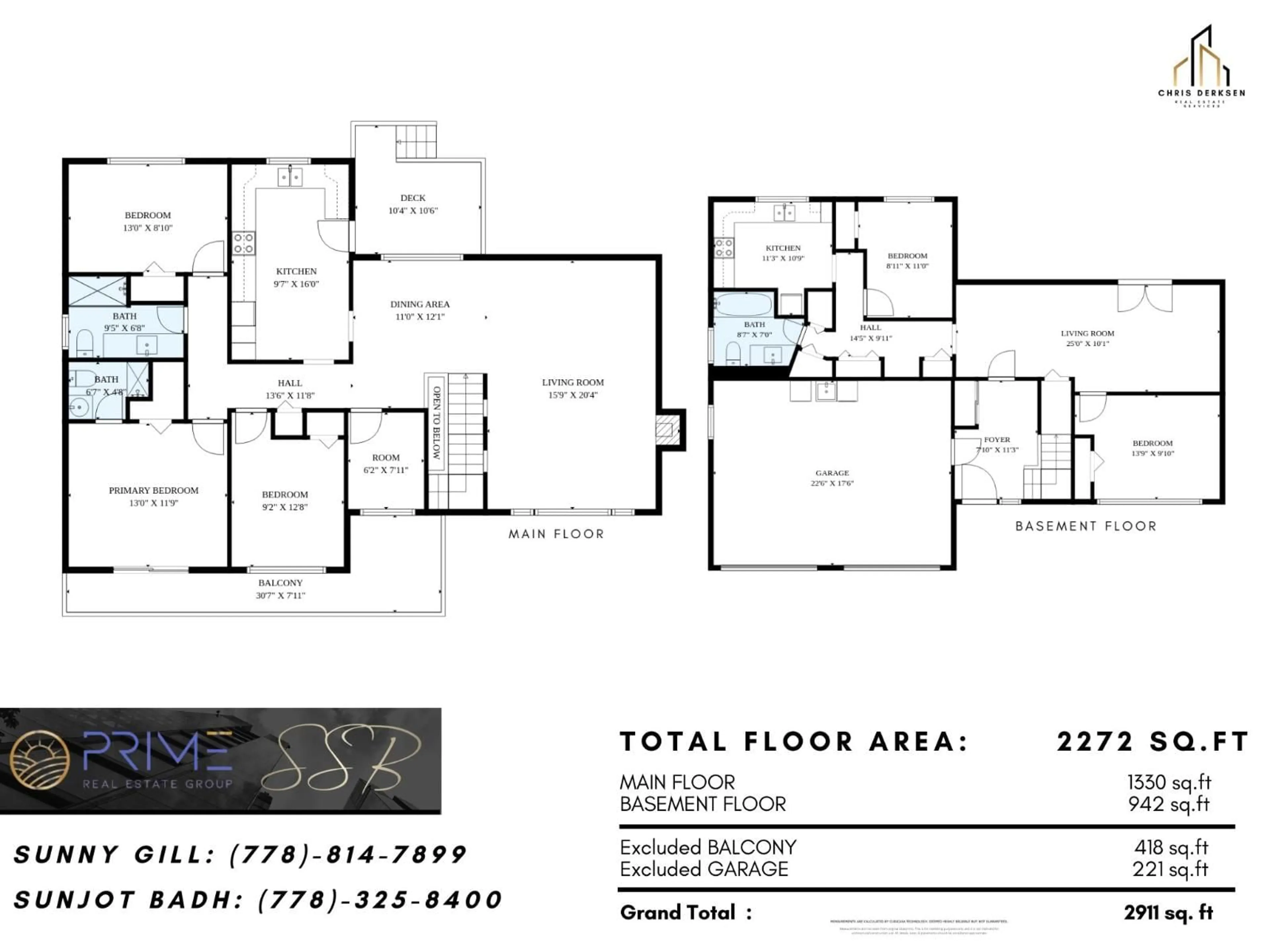 Floor plan for 8864 URSUS CRESCENT, Surrey British Columbia V3V6L4