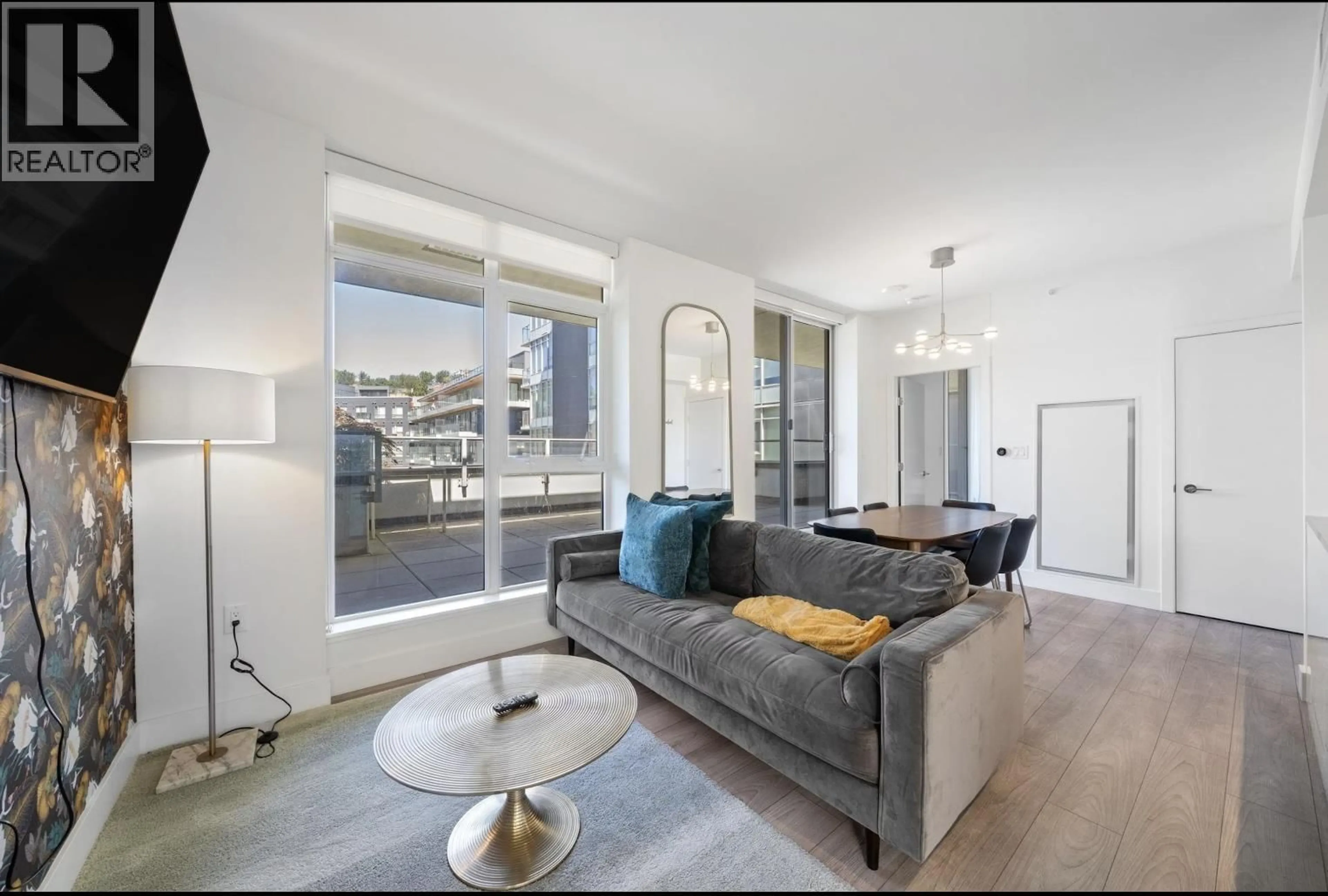 Living room with furniture, unknown for 409 - 3581 KENT AVENUE NORTH, Vancouver British Columbia V5S0H6