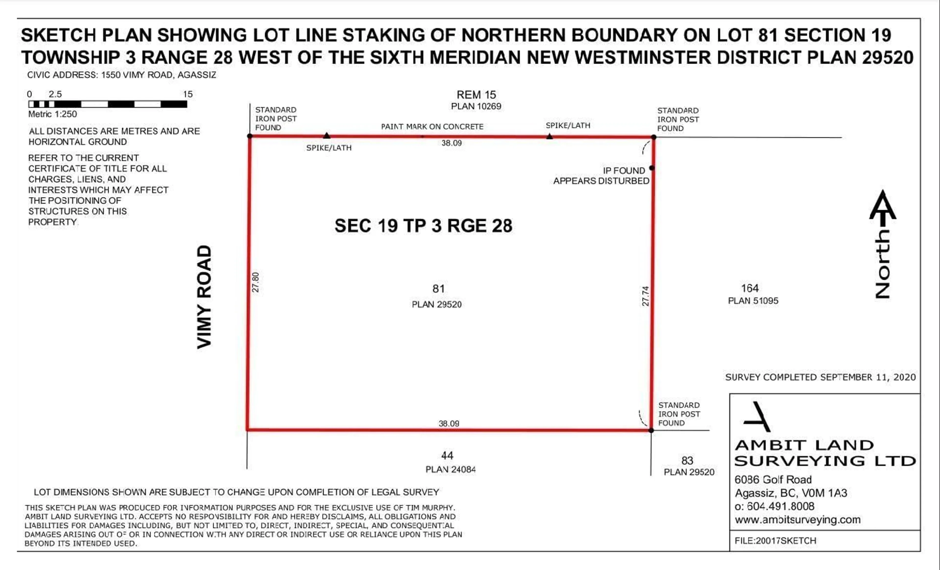 Floor plan for 1550 VIMY ROAD, Agassiz British Columbia V0M1A0