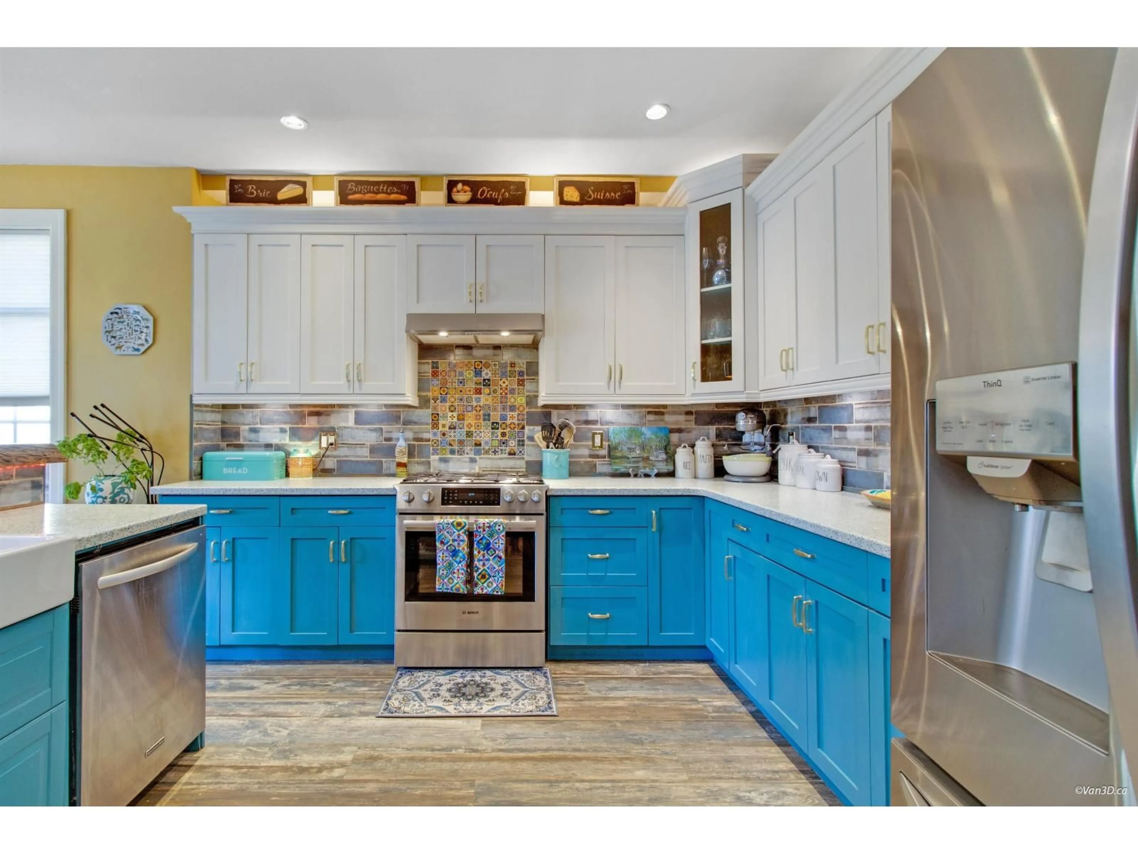 Open concept kitchen, ceramic/tile floor for 15 - 1911 WOODSIDE BOULEVARD, Agassiz British Columbia V0M1A1