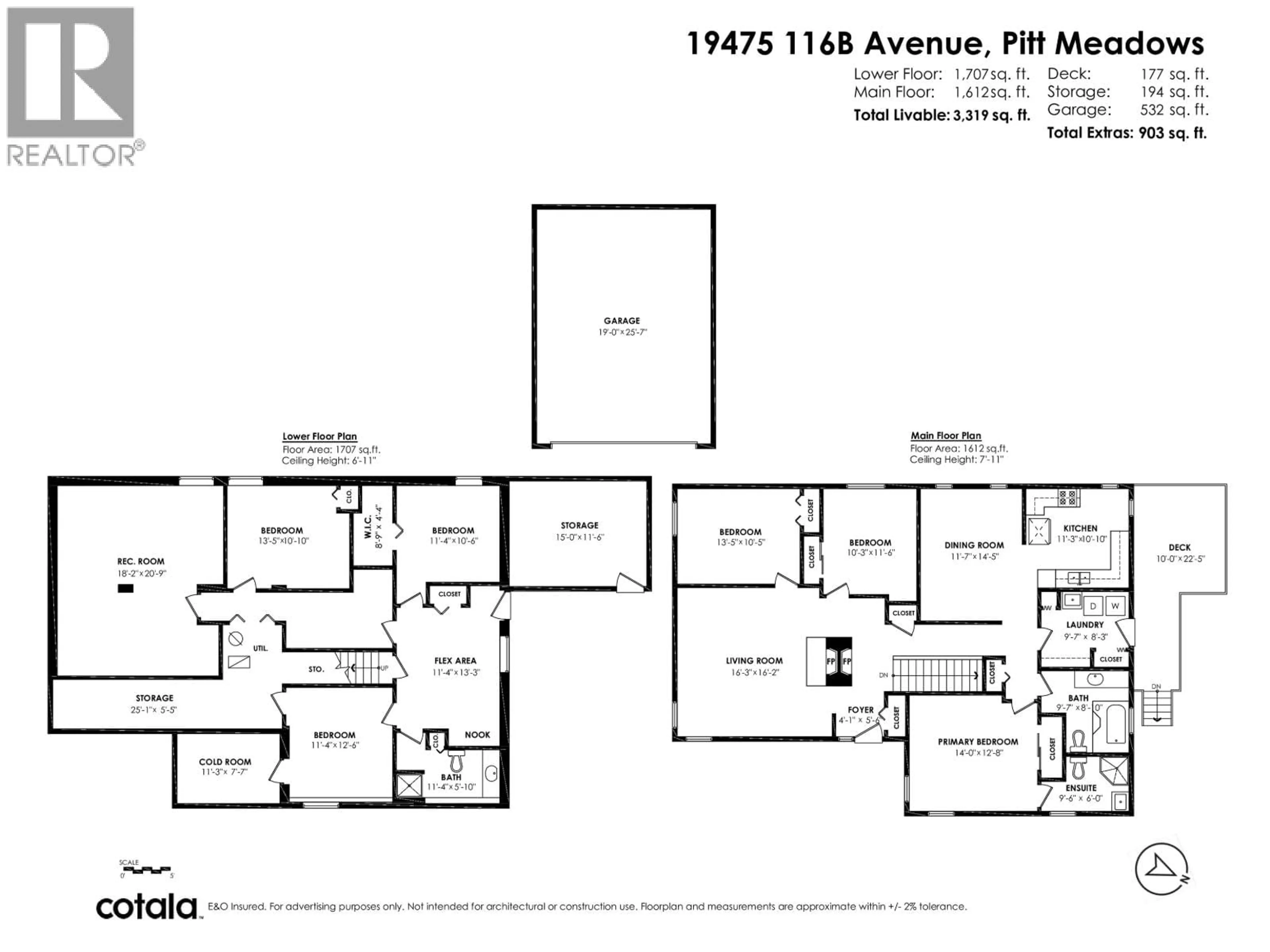 Floor plan for 19475 116B AVENUE, Pitt Meadows British Columbia V3Y1G1