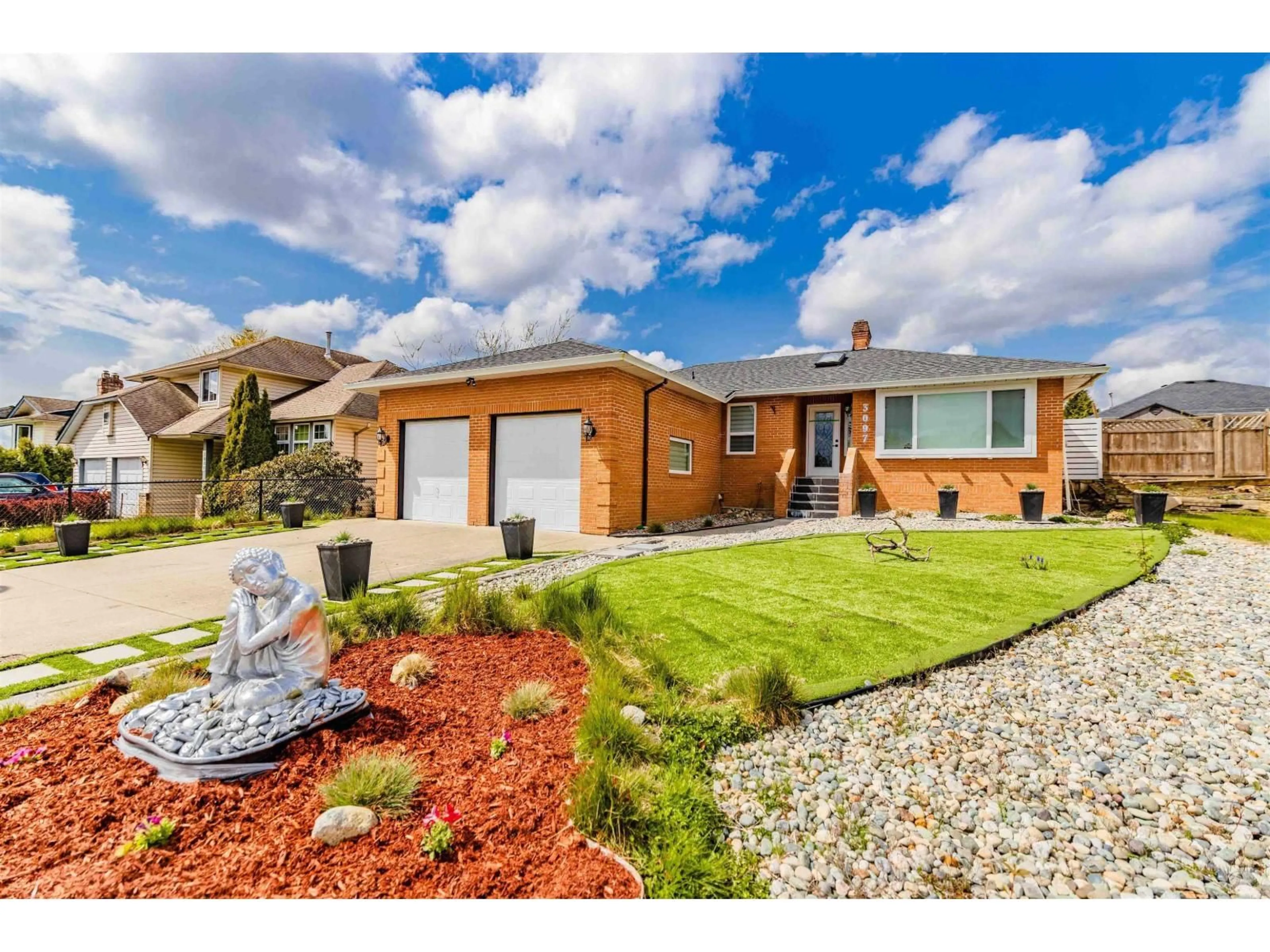 Home with brick exterior material, street for 3097 GOLDFINCH STREET, Abbotsford British Columbia V2T5J4