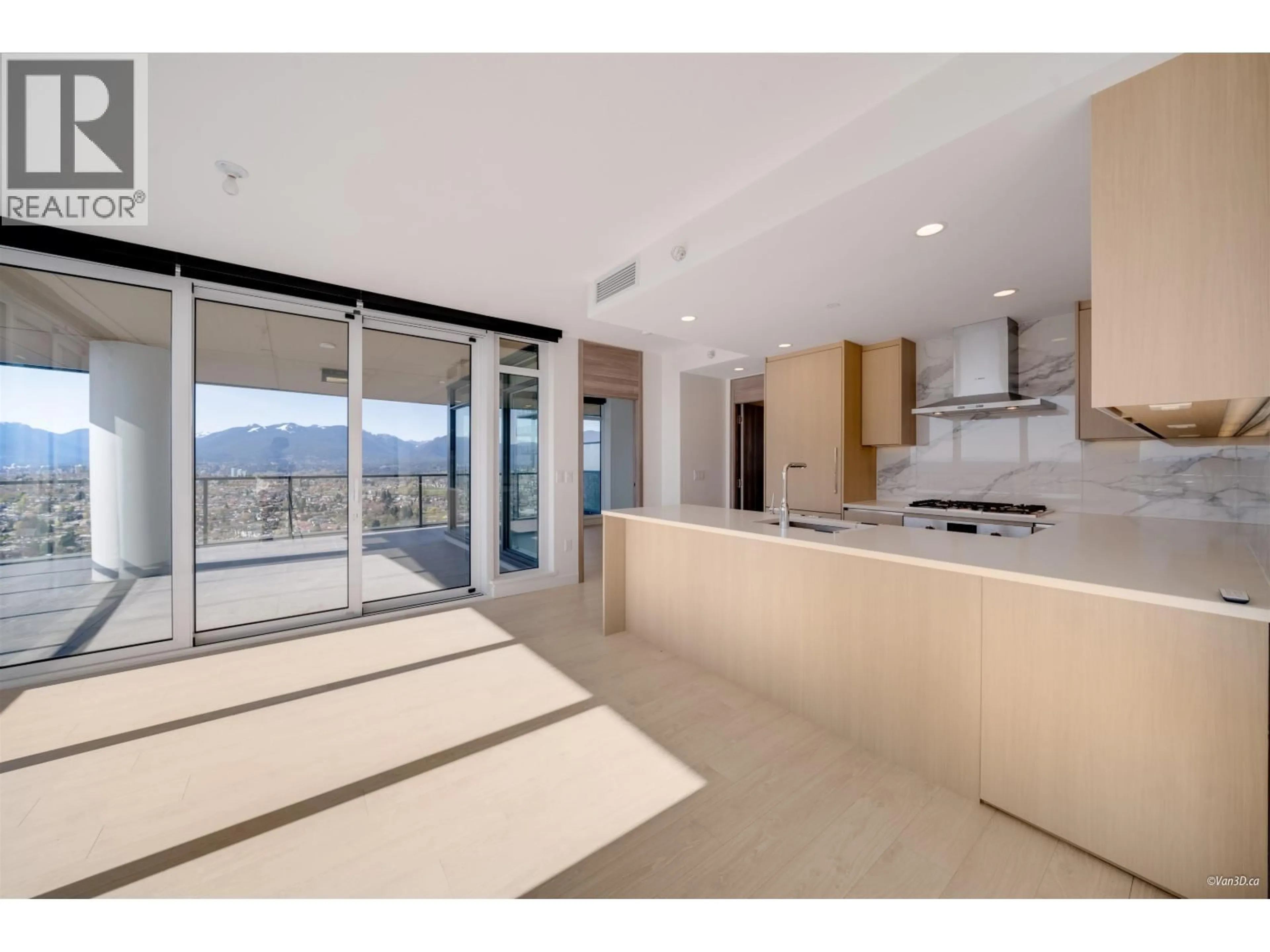 Open concept kitchen, ceramic/tile floor for 4203 - 4890 LOUGHEED HIGHWAY, Burnaby British Columbia V5C0N2