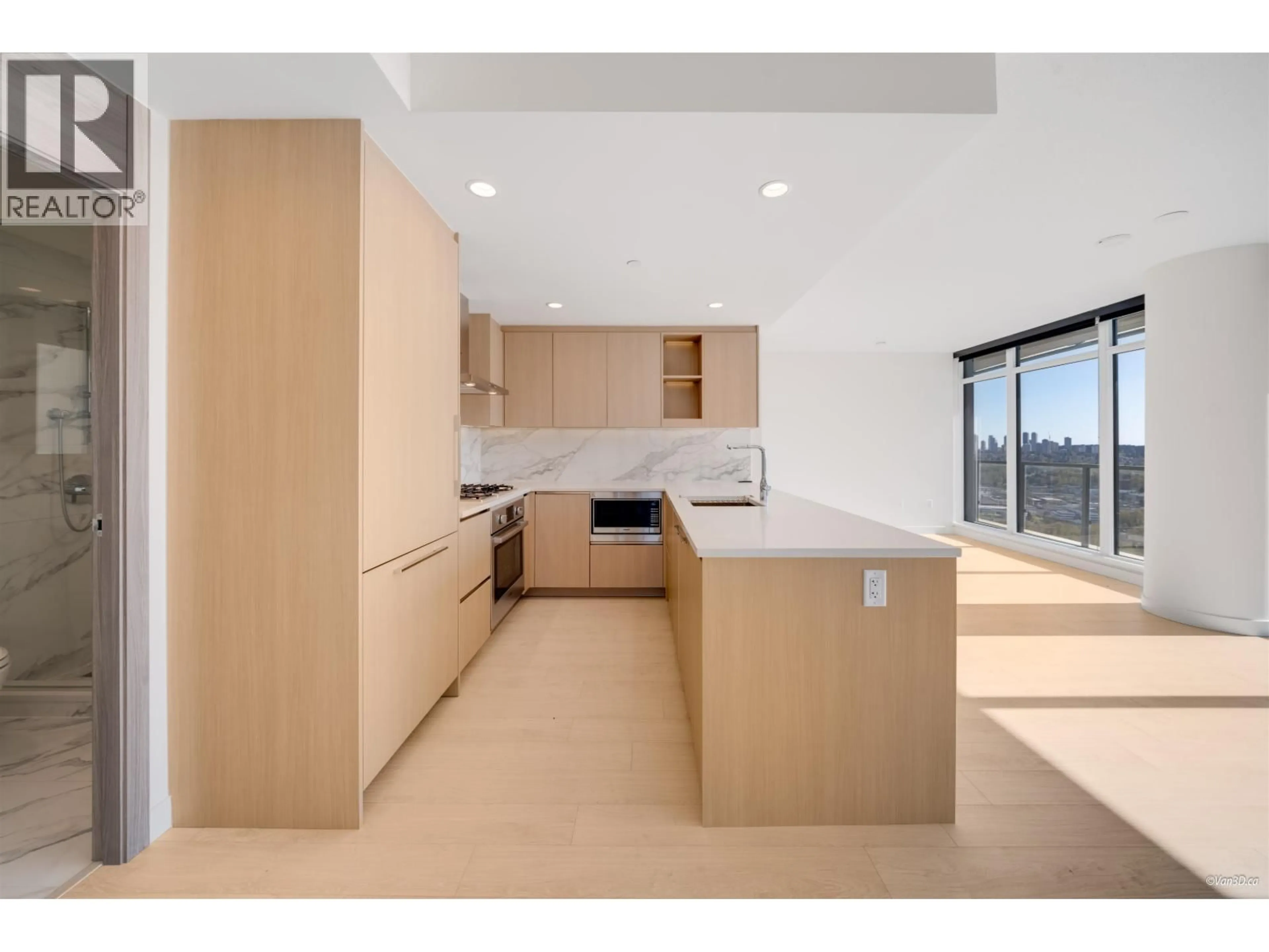 Open concept kitchen, ceramic/tile floor for 4203 - 4890 LOUGHEED HIGHWAY, Burnaby British Columbia V5C0N2