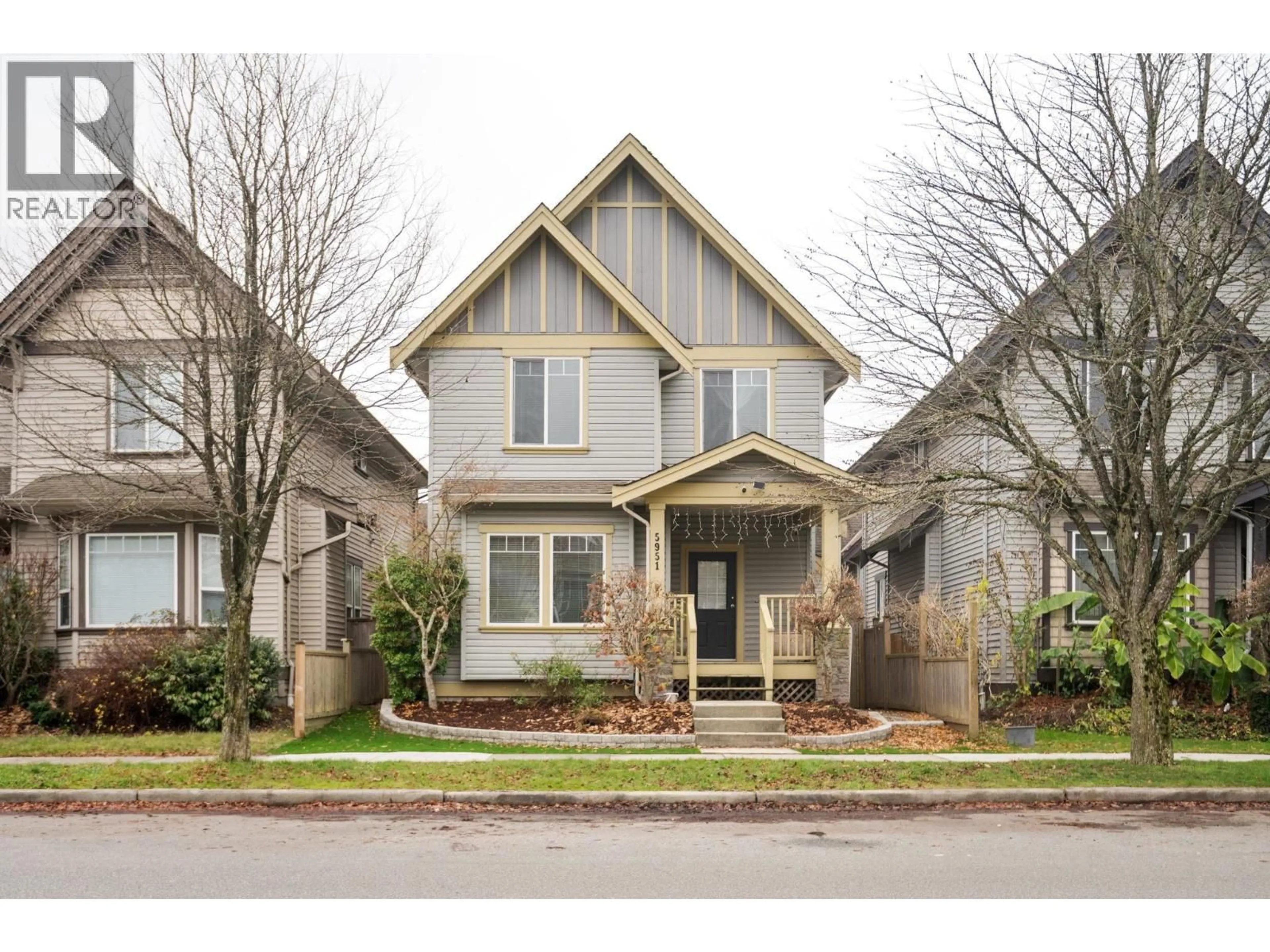 Home with vinyl exterior material, street for 5951 MUIR DRIVE, Richmond British Columbia V6V3C4