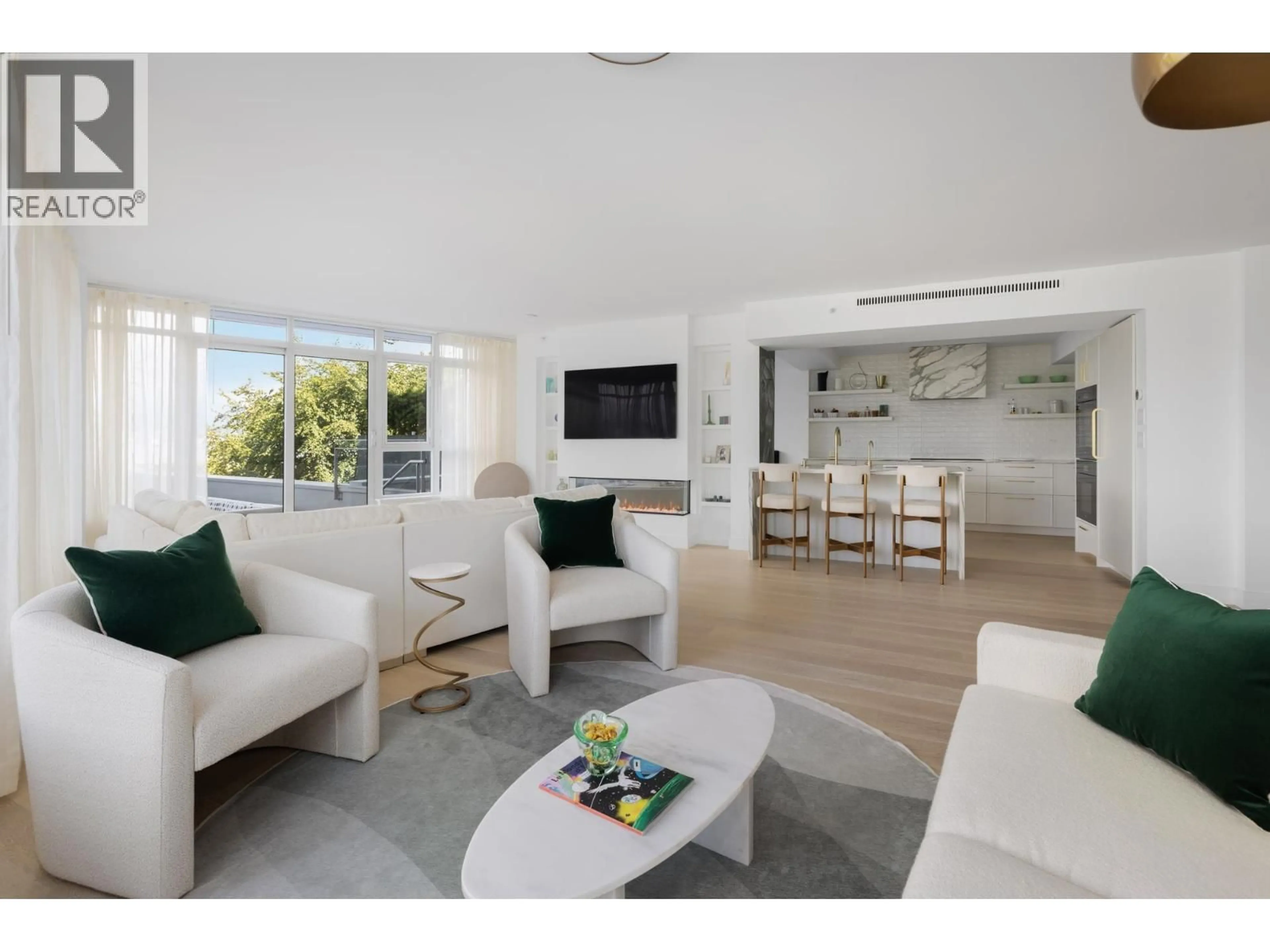 Living room with furniture, unknown for 301 - 1233 CORDOVA STREET, Vancouver British Columbia V6C3R1