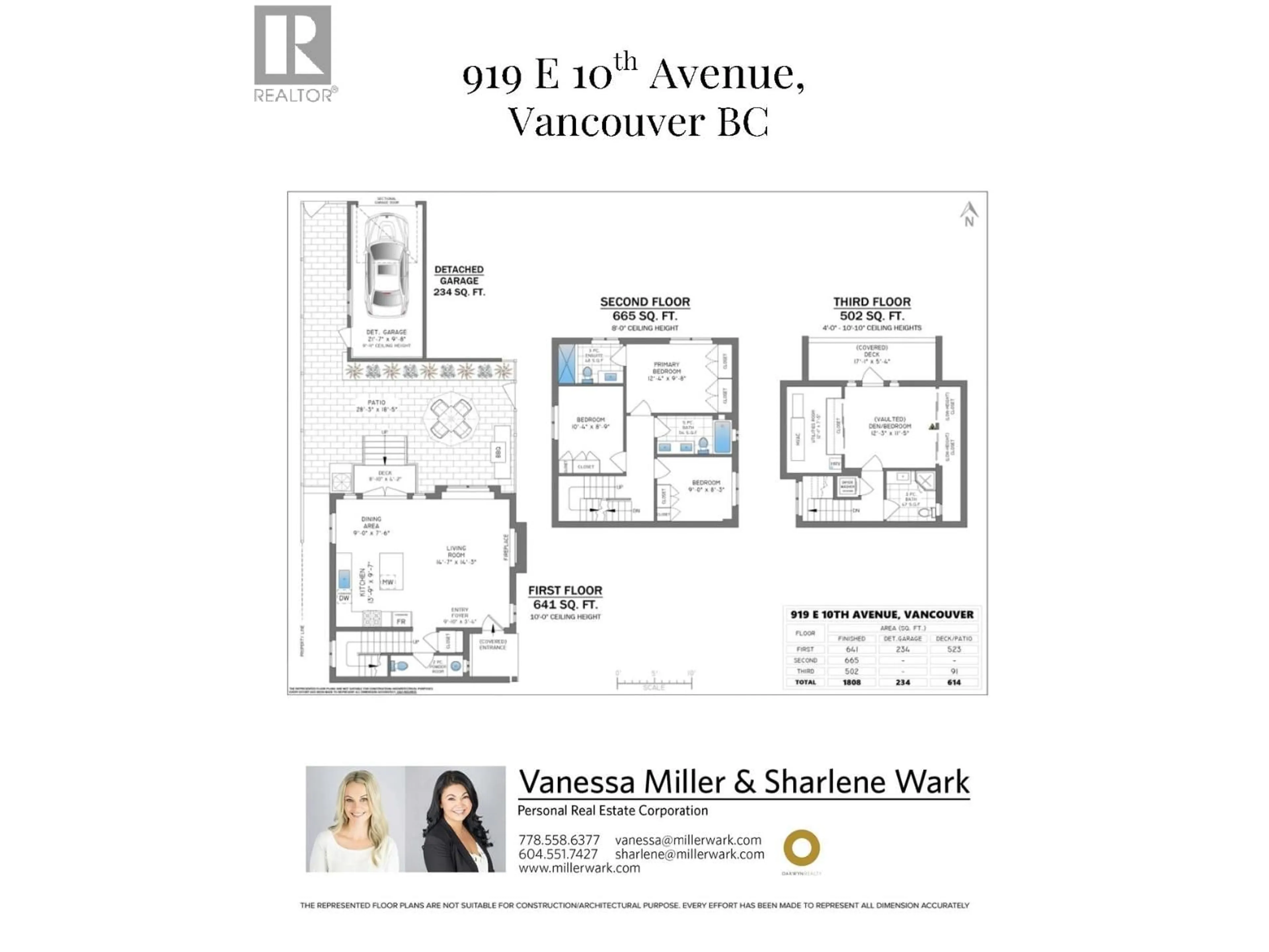 Floor plan for 919 10TH AVENUE, Vancouver British Columbia V5T2B3