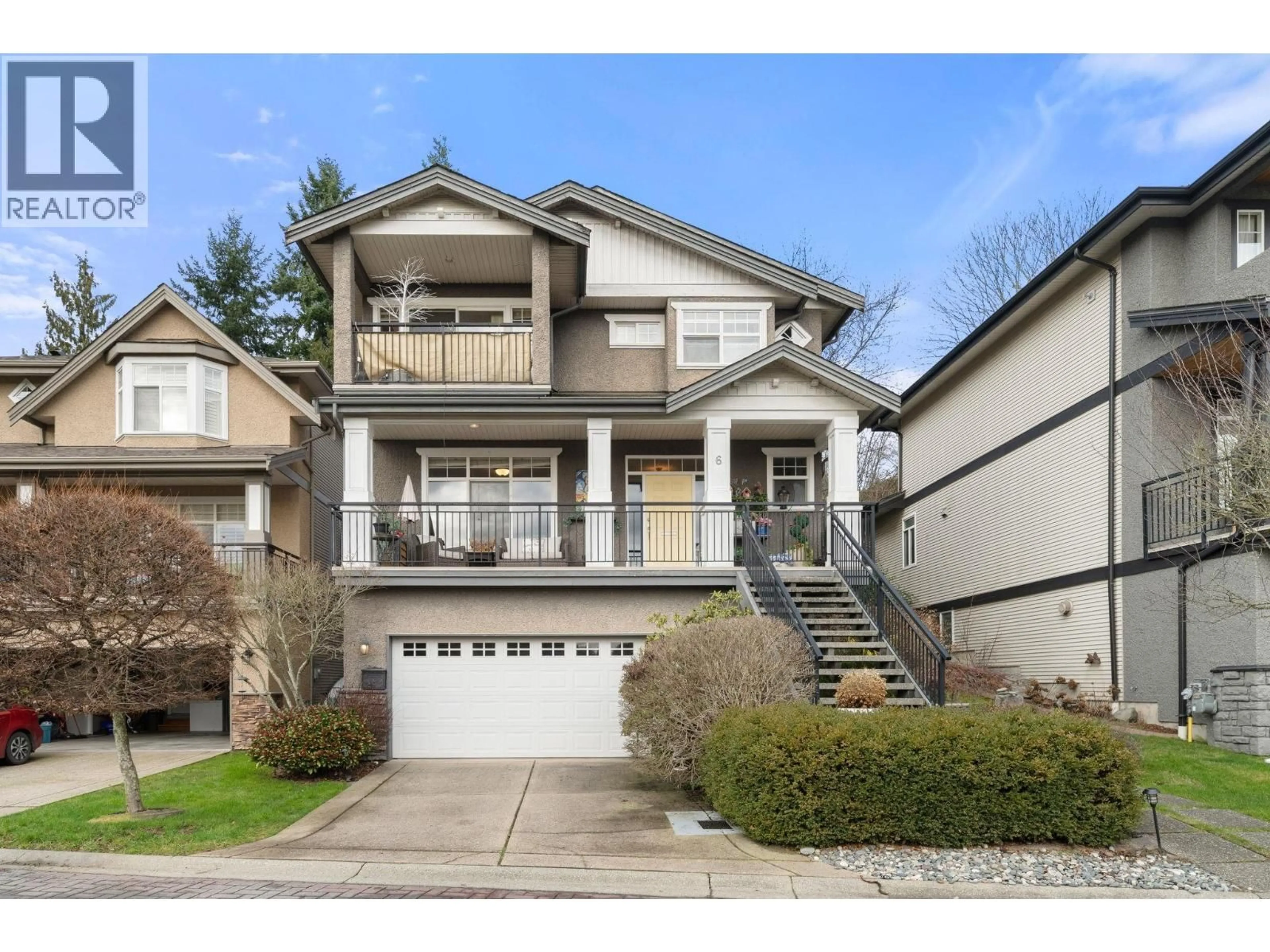 Home with vinyl exterior material, street for 6 - 11442 BEST STREET, Maple Ridge British Columbia V2X7C7
