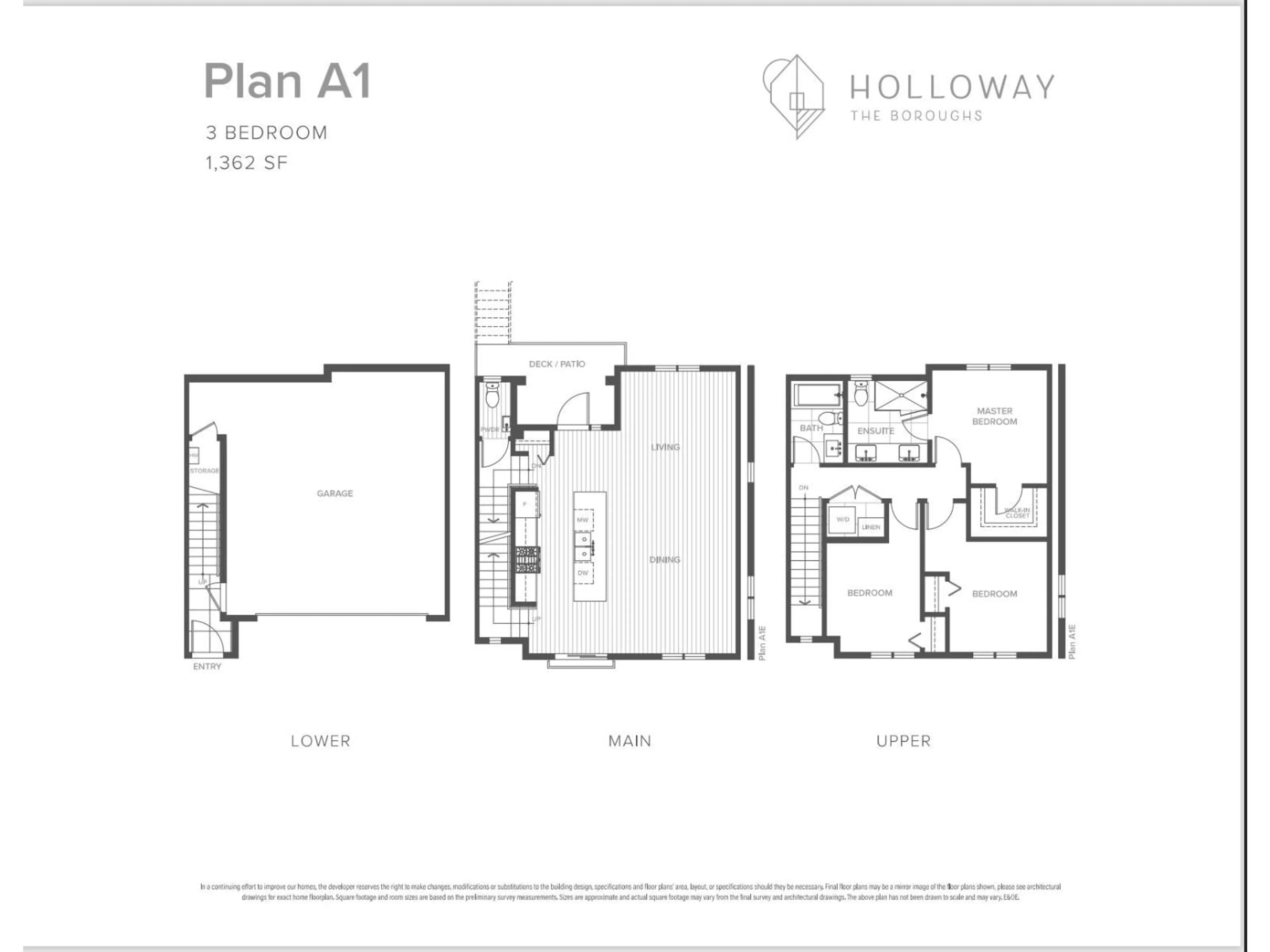 Floor plan for 45 - 2070 OAK MEADOWS DRIVE, Surrey British Columbia V3S9M8