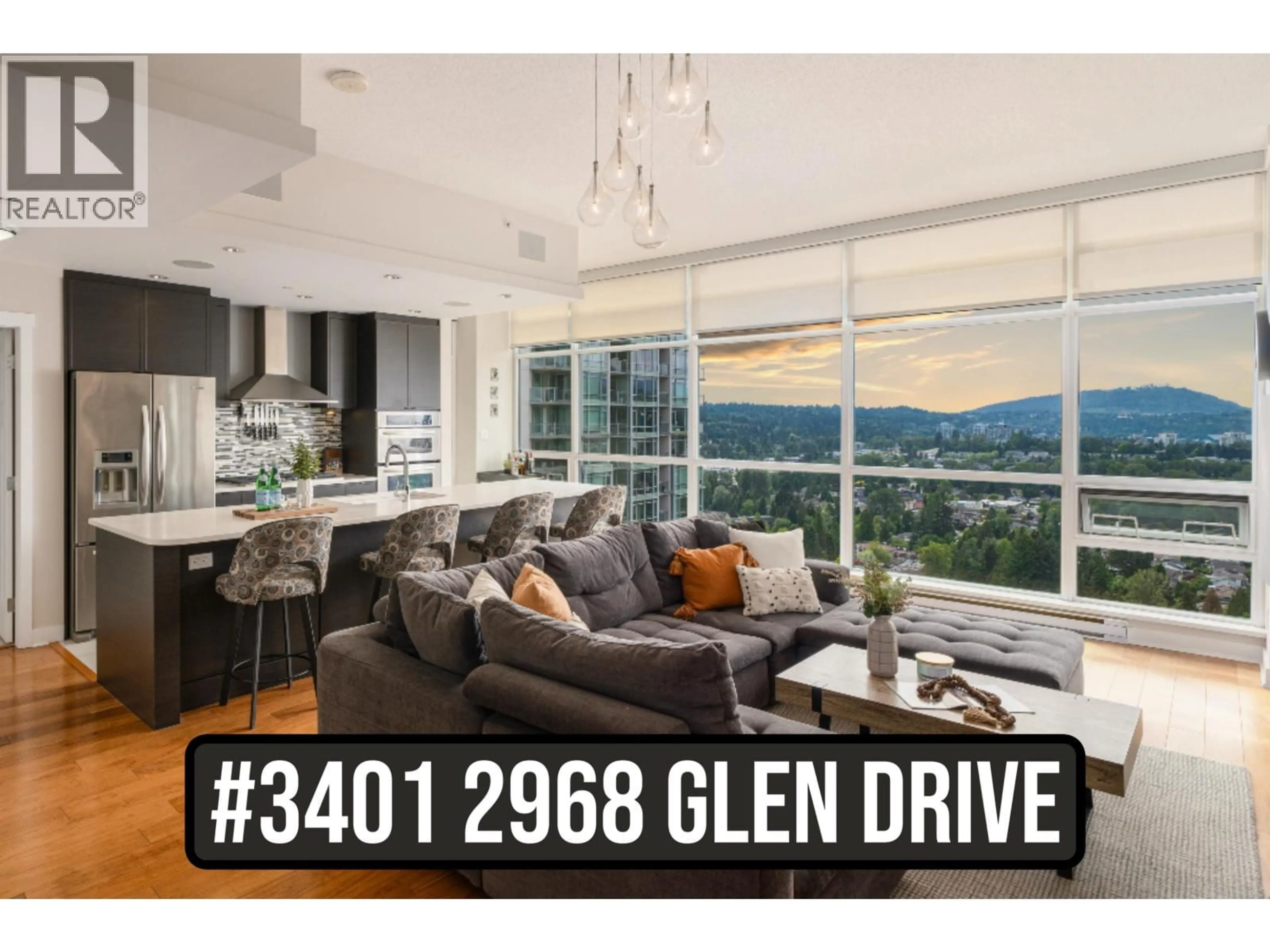 Open concept kitchen, unknown for 3401 - 2968 GLEN DRIVE, Coquitlam British Columbia V3B0C4