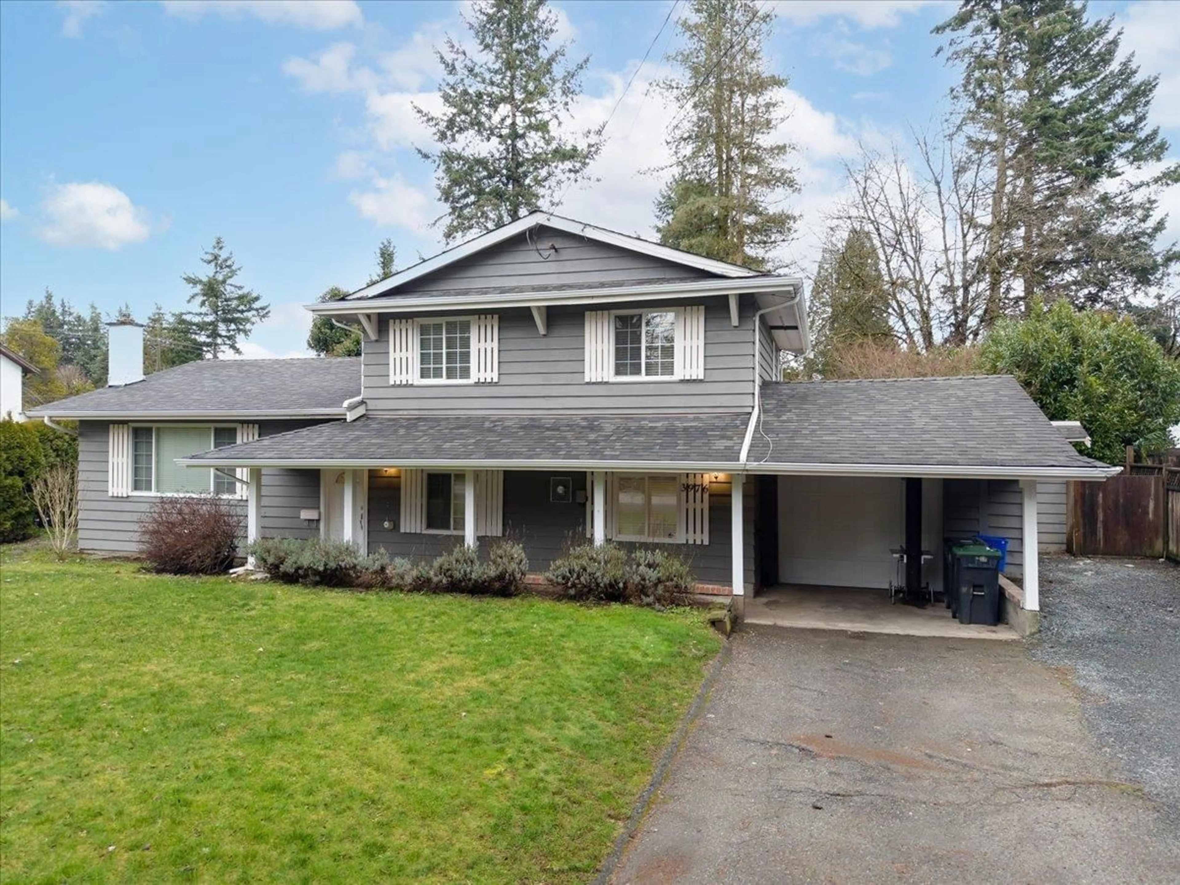 Home with vinyl exterior material, street for 3976 205B STREET, Langley British Columbia V3A2B3