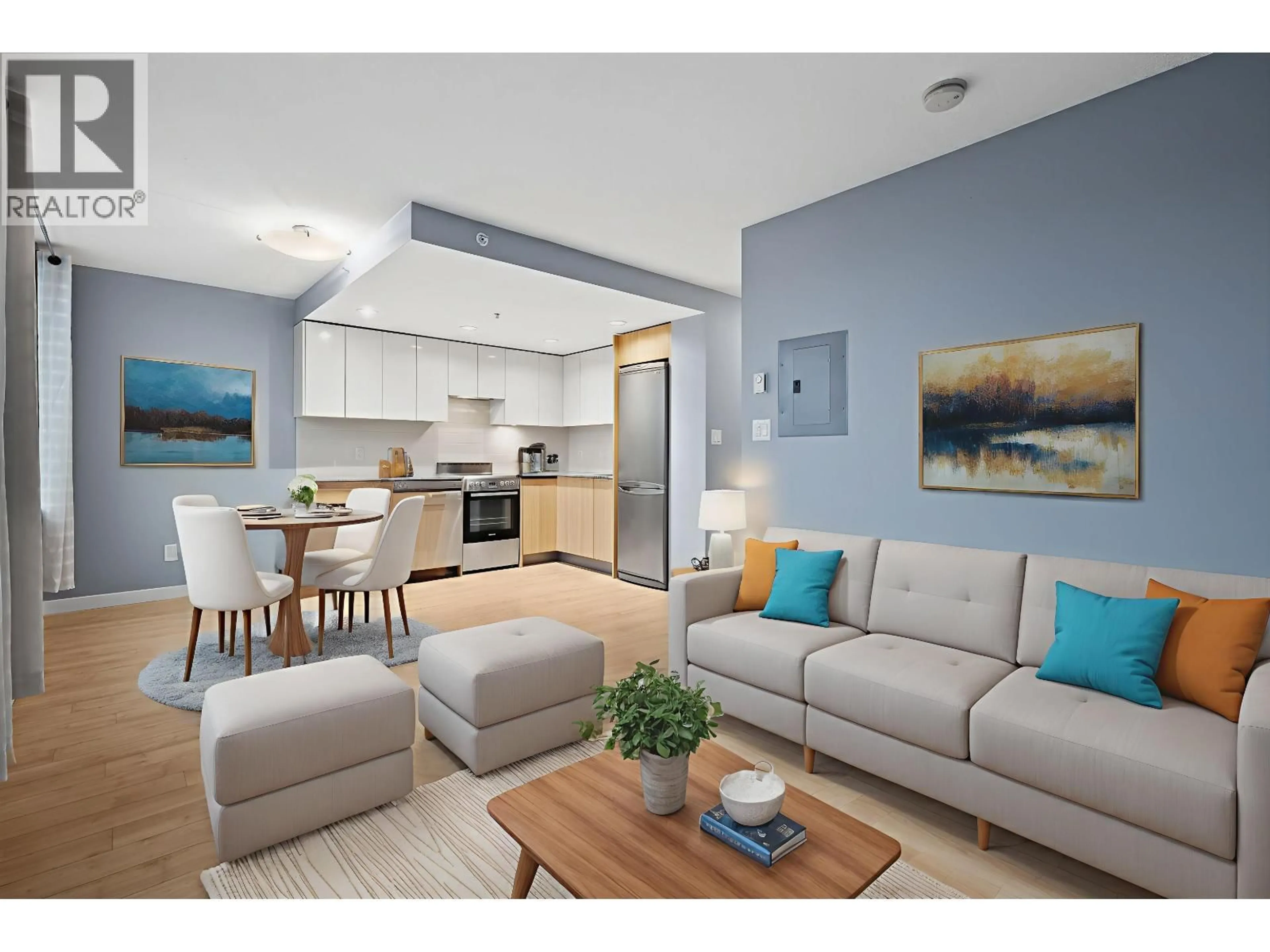 Living room with furniture, unknown for 512 - 445 2ND AVENUE, Vancouver British Columbia V5Y0E8