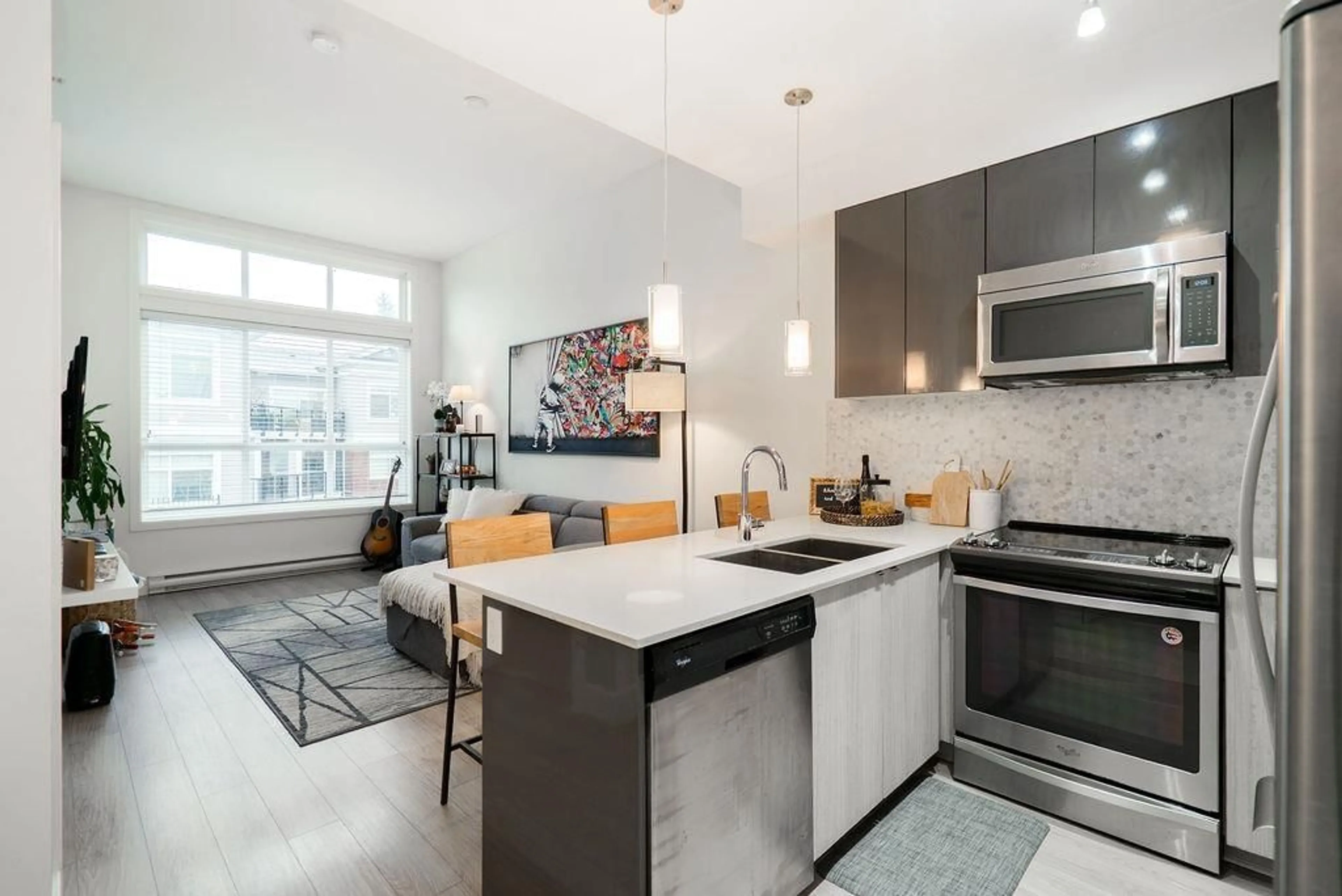 Open concept kitchen, unknown for 409 - 6468 195A STREET, Surrey British Columbia V4N6R6