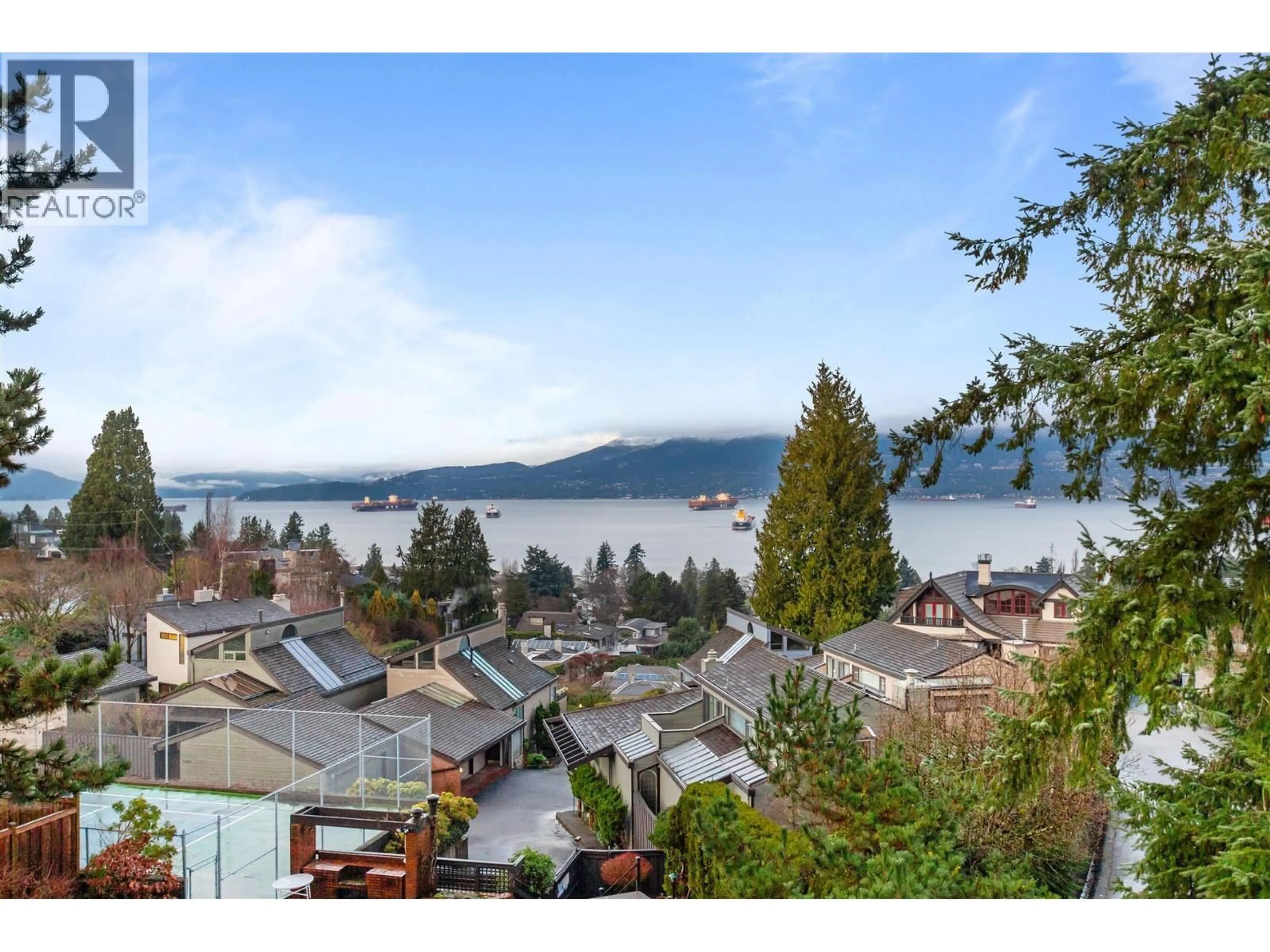 A pic from outside/outdoor area/front of a property/back of a property/a pic from drone, water/lake/river/ocean view for 1995 SASAMAT PLACE, Vancouver British Columbia V6R4A3