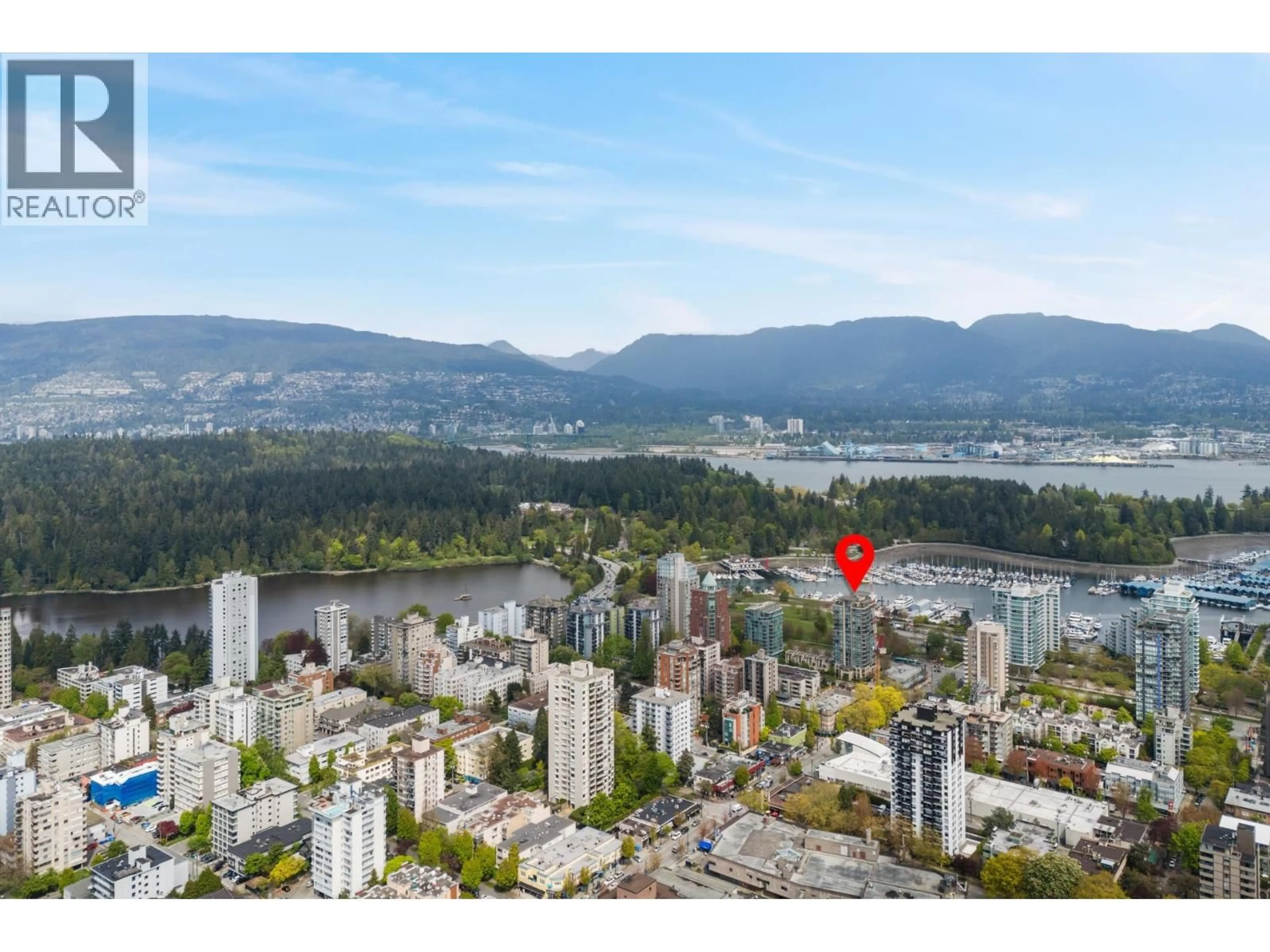 A pic from outside/outdoor area/front of a property/back of a property/a pic from drone, unknown for 500 - 1863 ALBERNI STREET, Vancouver British Columbia V6G3H8