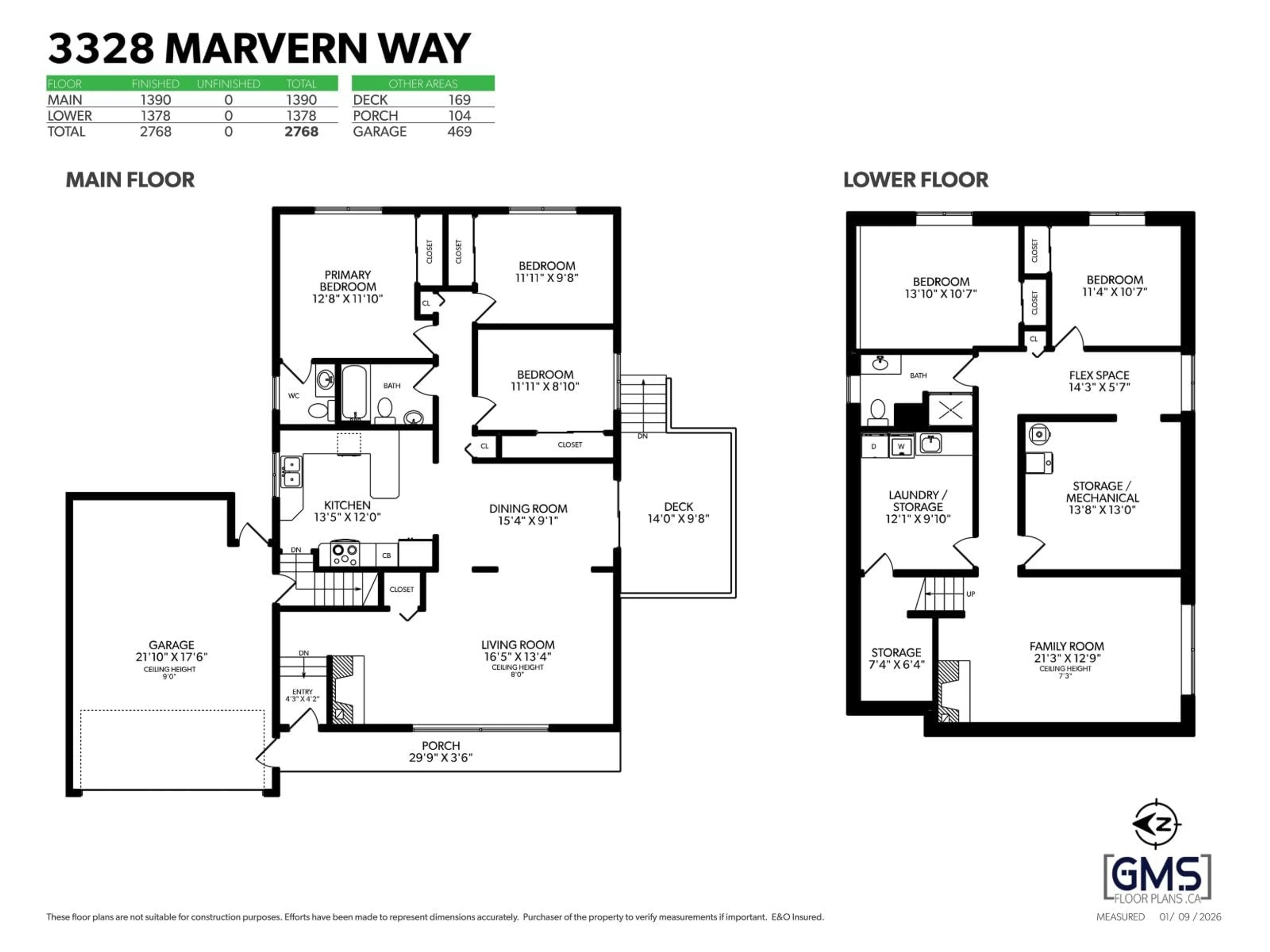 Floor plan for 3328 MARVERN WAY, Abbotsford British Columbia V2S4M9
