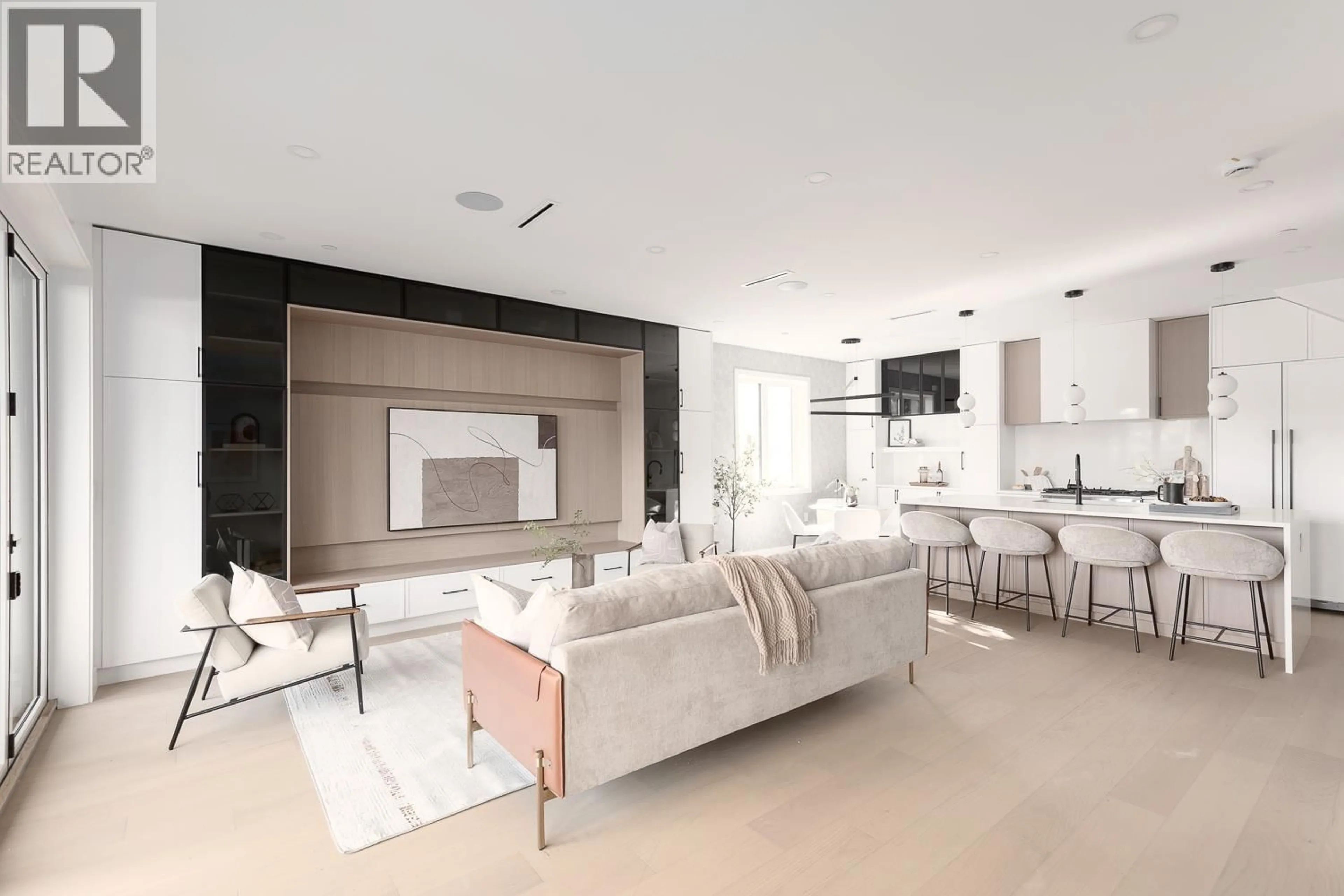 Living room with furniture, ceramic/tile floor for 1 - 5969 GRANVILLE STREET, Vancouver British Columbia V6M3C9