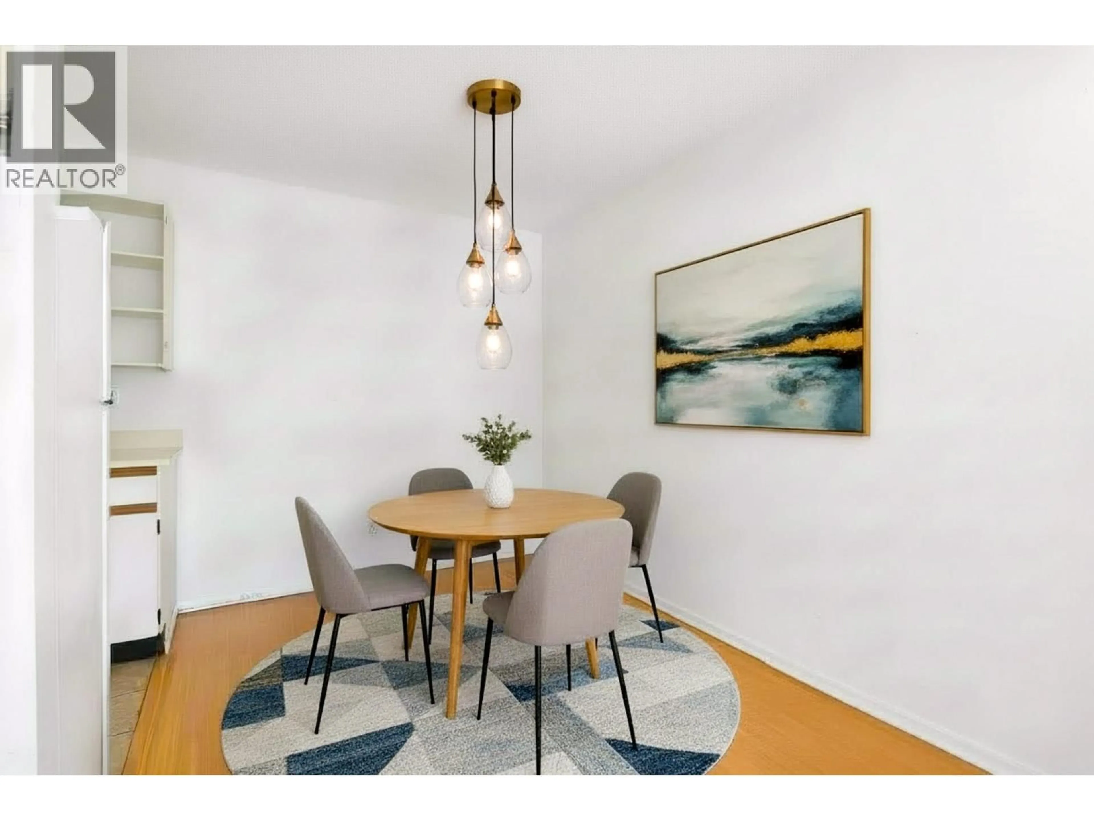 Dining room, wood/laminate floor for 303 - 1195 PIPELINE ROAD, Coquitlam British Columbia V3B6J5