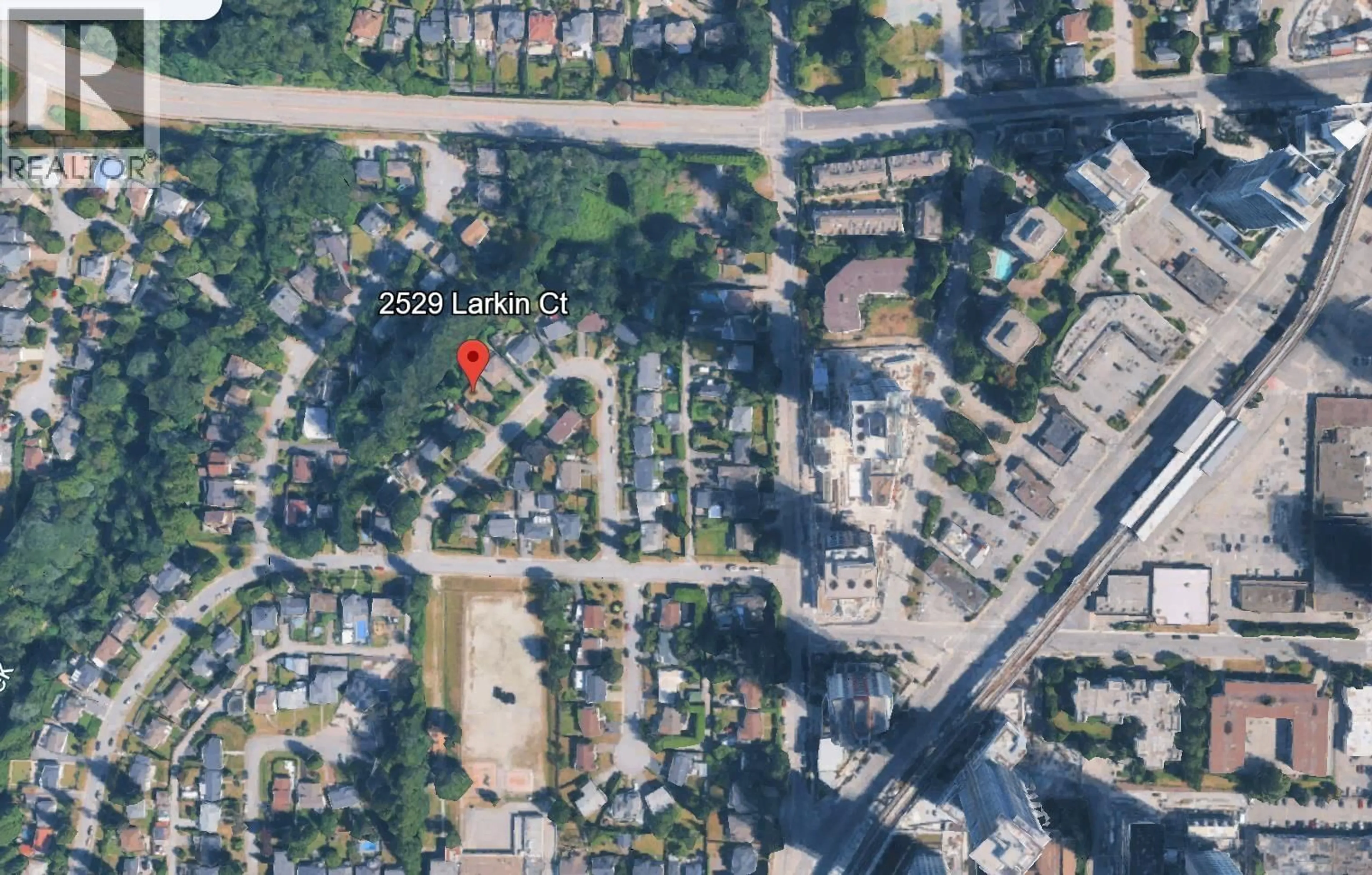 Picture of a map for 2529 LARKIN COURT, Burnaby British Columbia V3J1E1