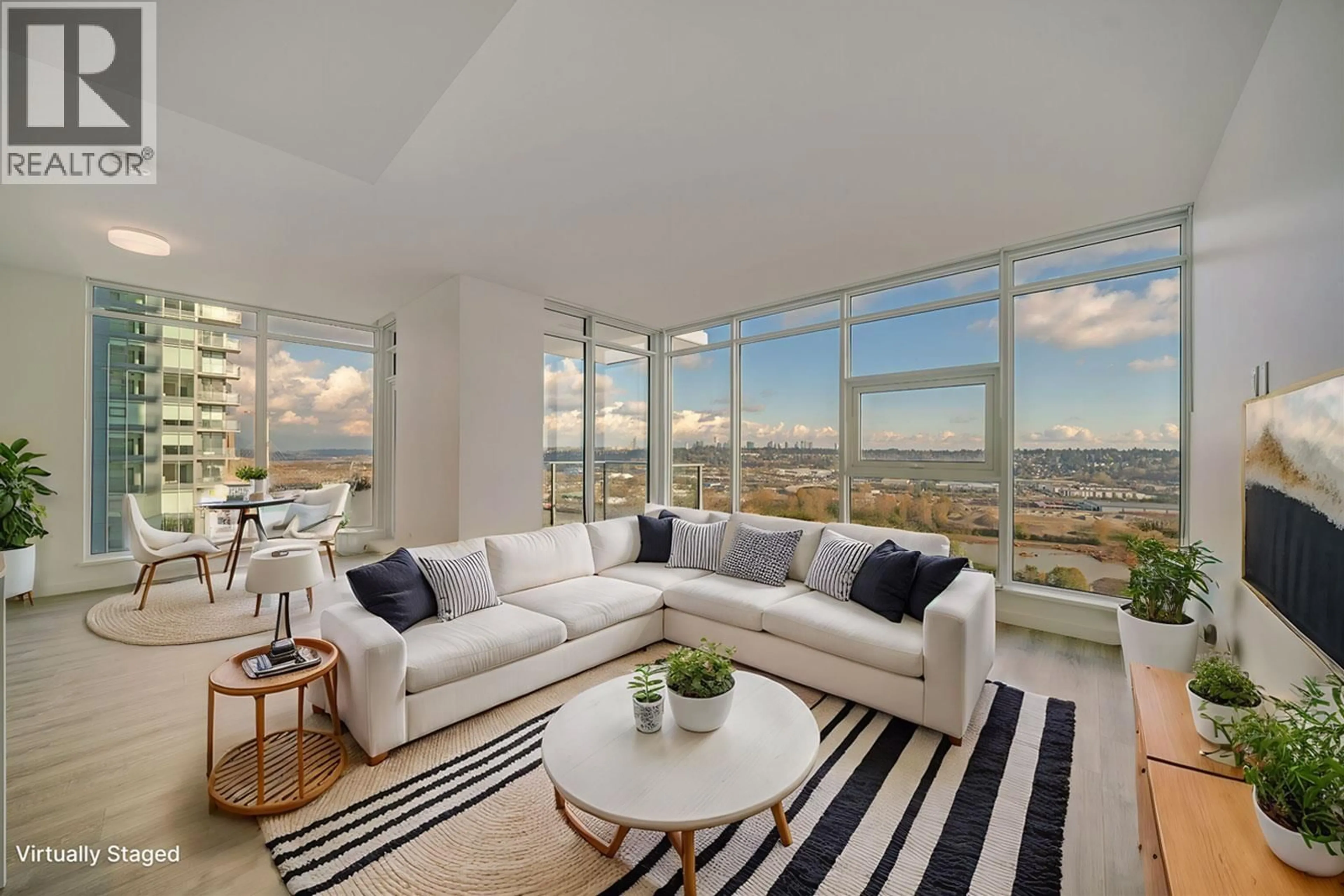 Living room with furniture, unknown for 2807 - 680 QUAYSIDE DRIVE, New Westminster British Columbia V3M0P2