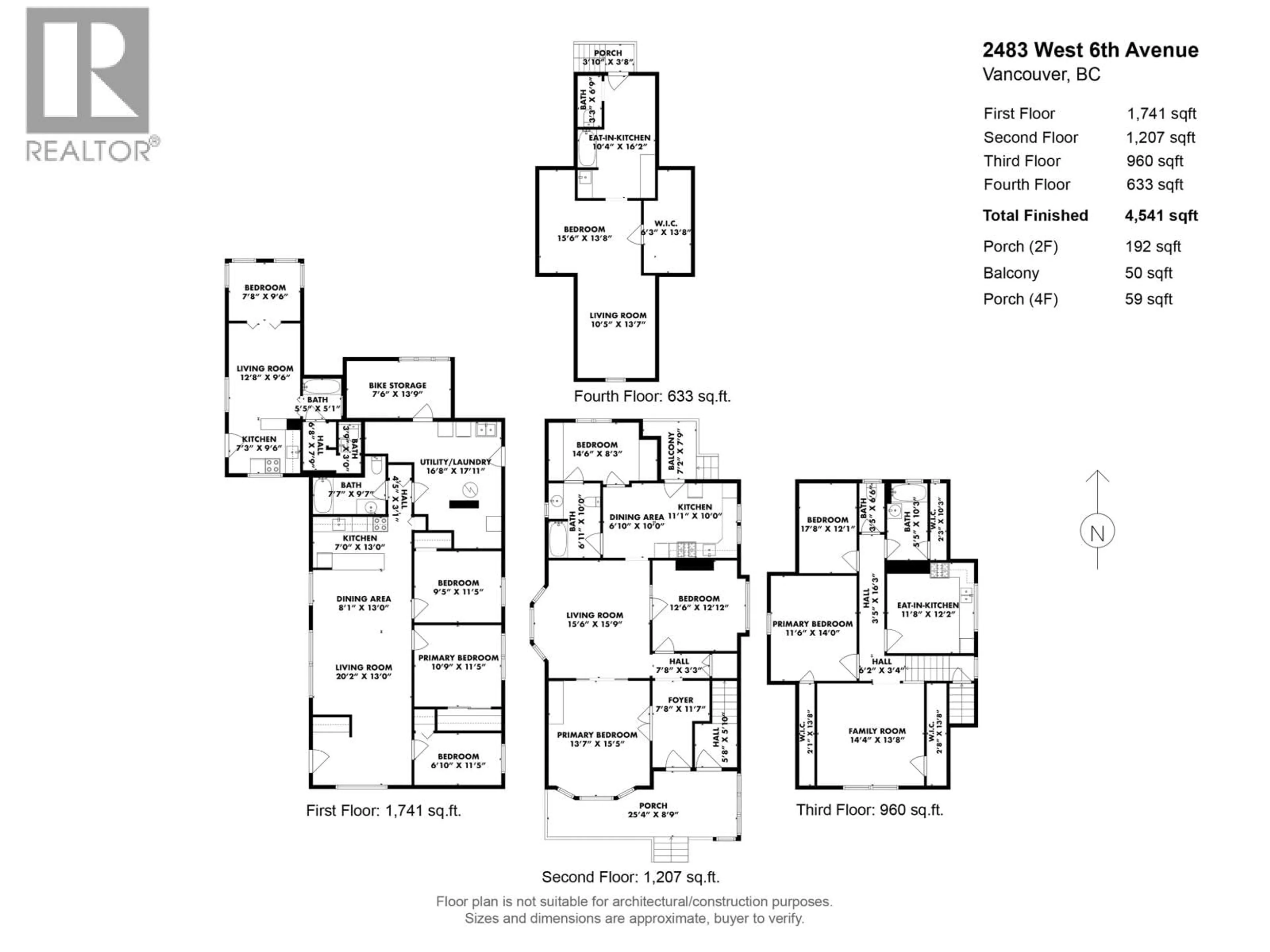Floor plan for 2483 6TH AVENUE, Vancouver British Columbia V6K1W2