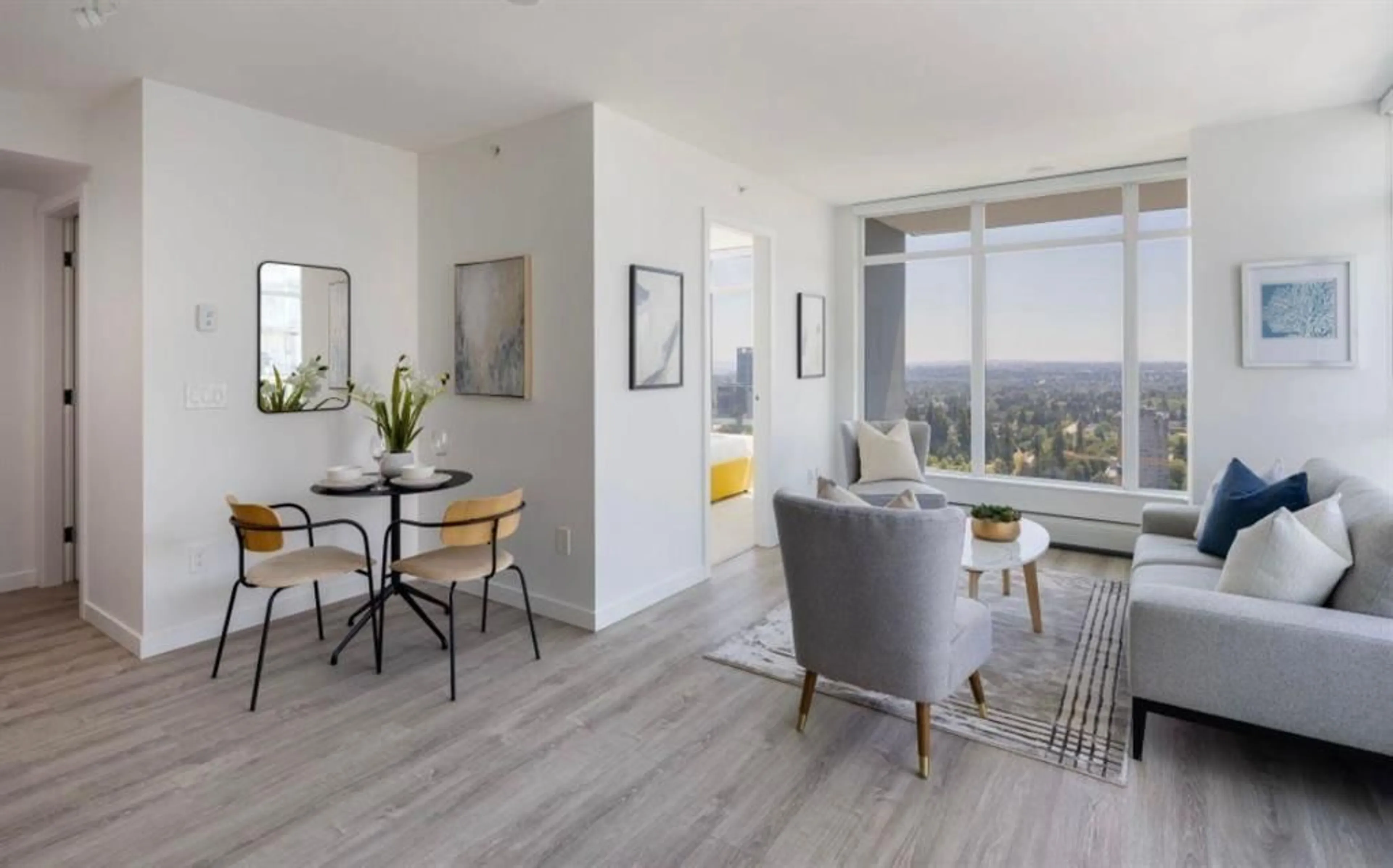 Living room with furniture, unknown for 3211 - 13350 CENTRAL AVENUE, Surrey British Columbia V3T0S1