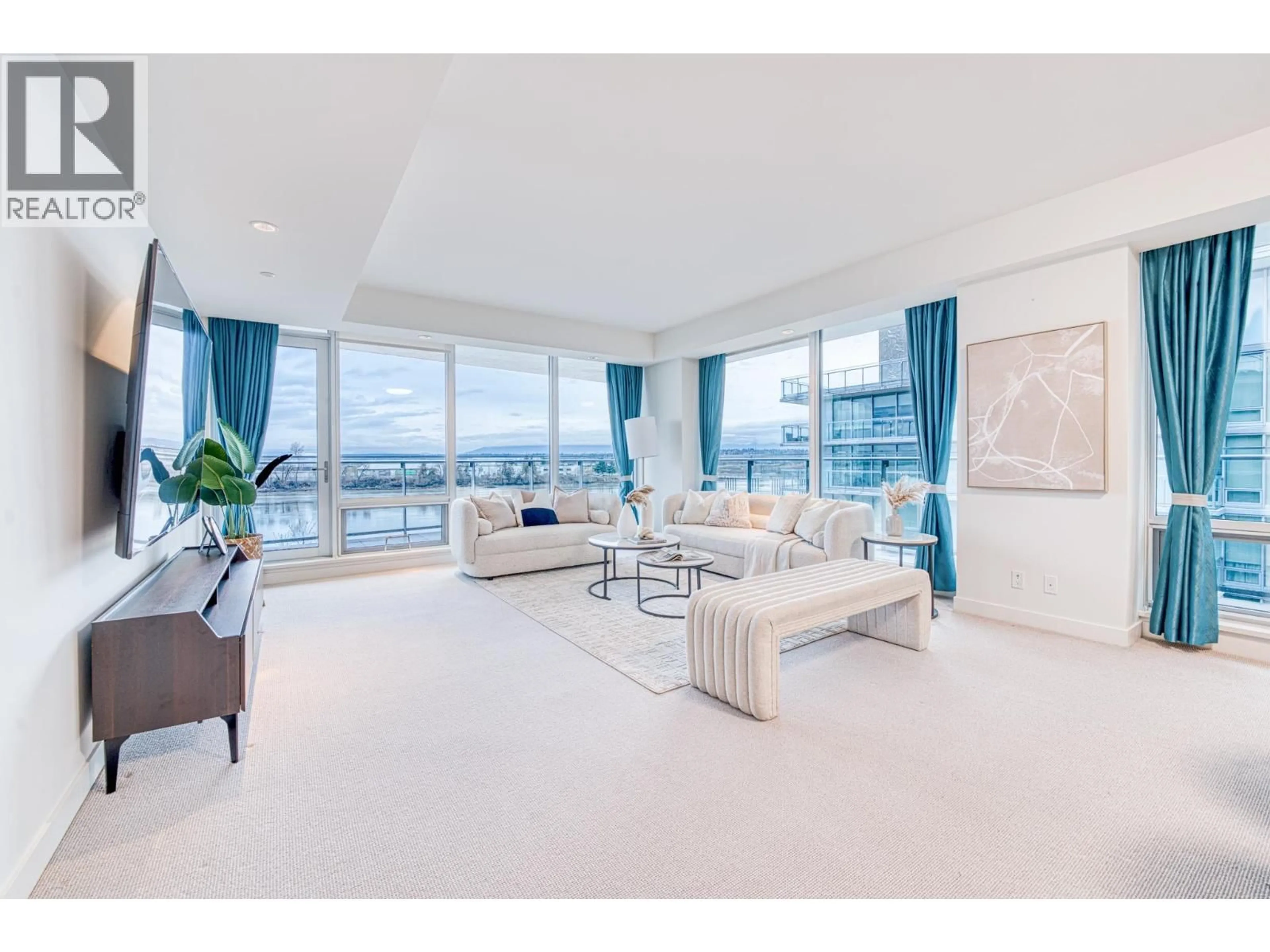 Living room with furniture, unknown for 402 - 6611 PEARSON WAY, Richmond British Columbia V7C0C3