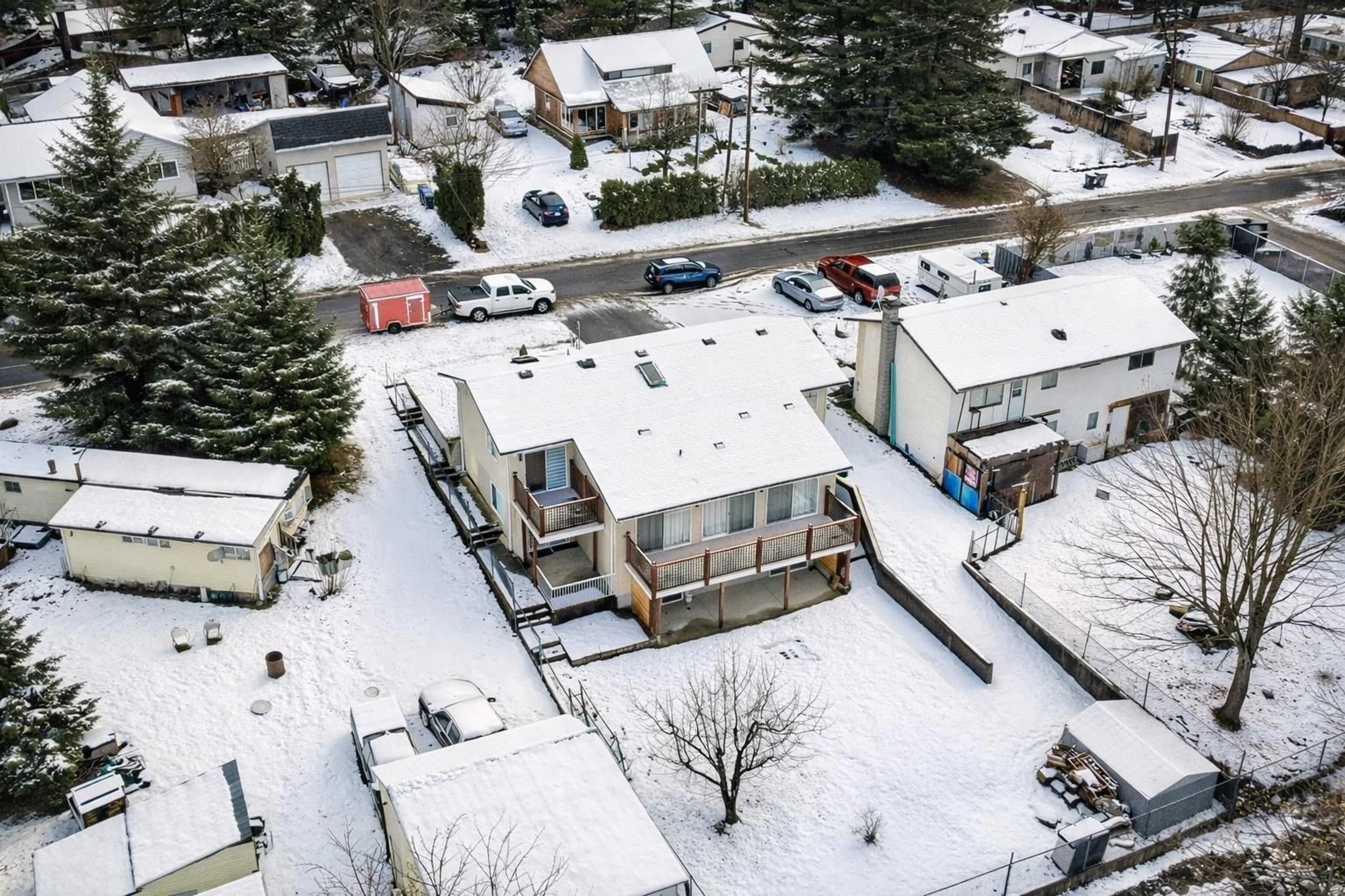 A pic from outside/outdoor area/front of a property/back of a property/a pic from drone, street for 31228 BRIDGE STREET, Yale British Columbia V0K2S0