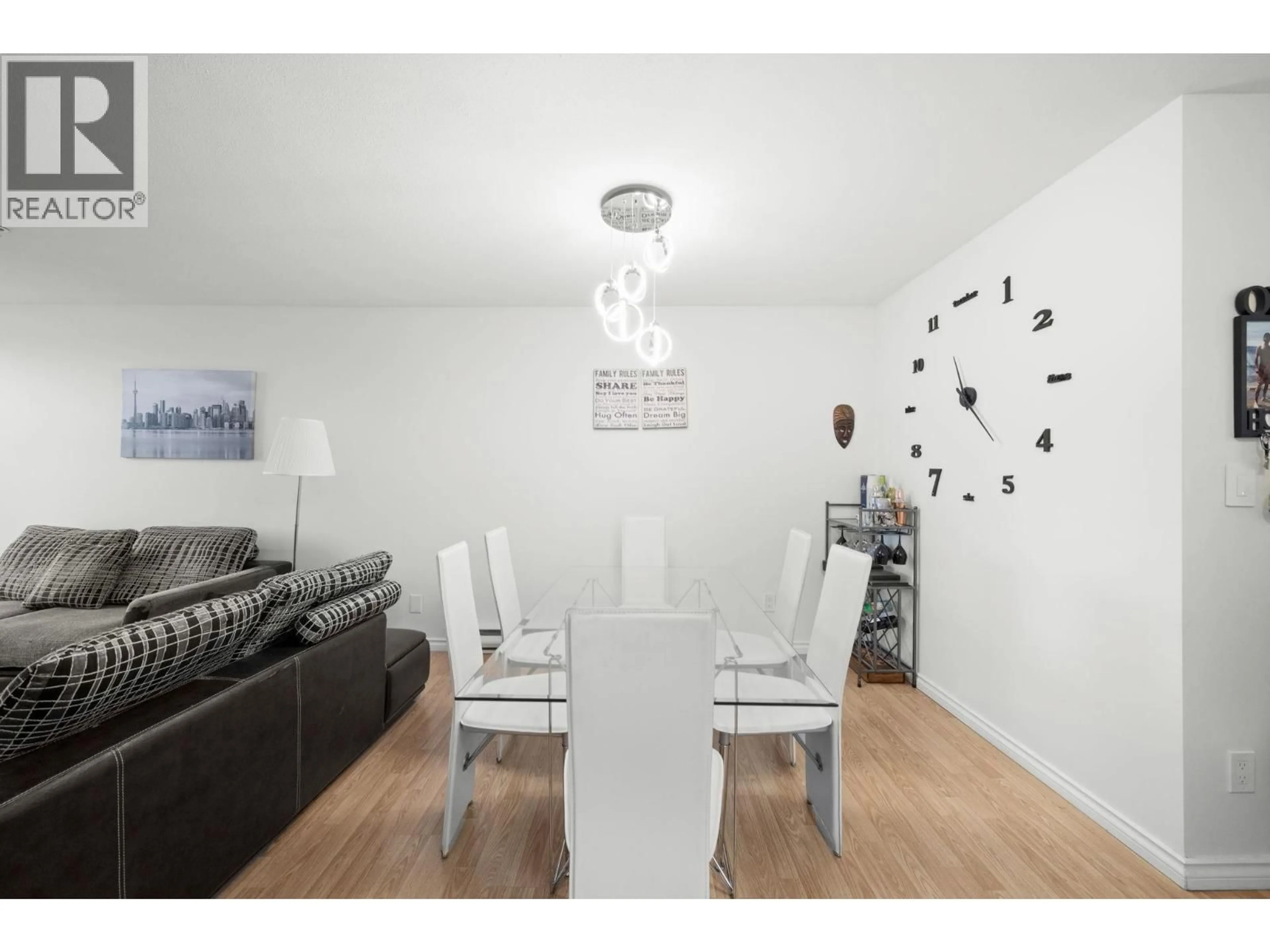 Dining room, wood/laminate floor for 25 - 2378 RINDALL AVENUE, Port Coquitlam British Columbia V3C1V2