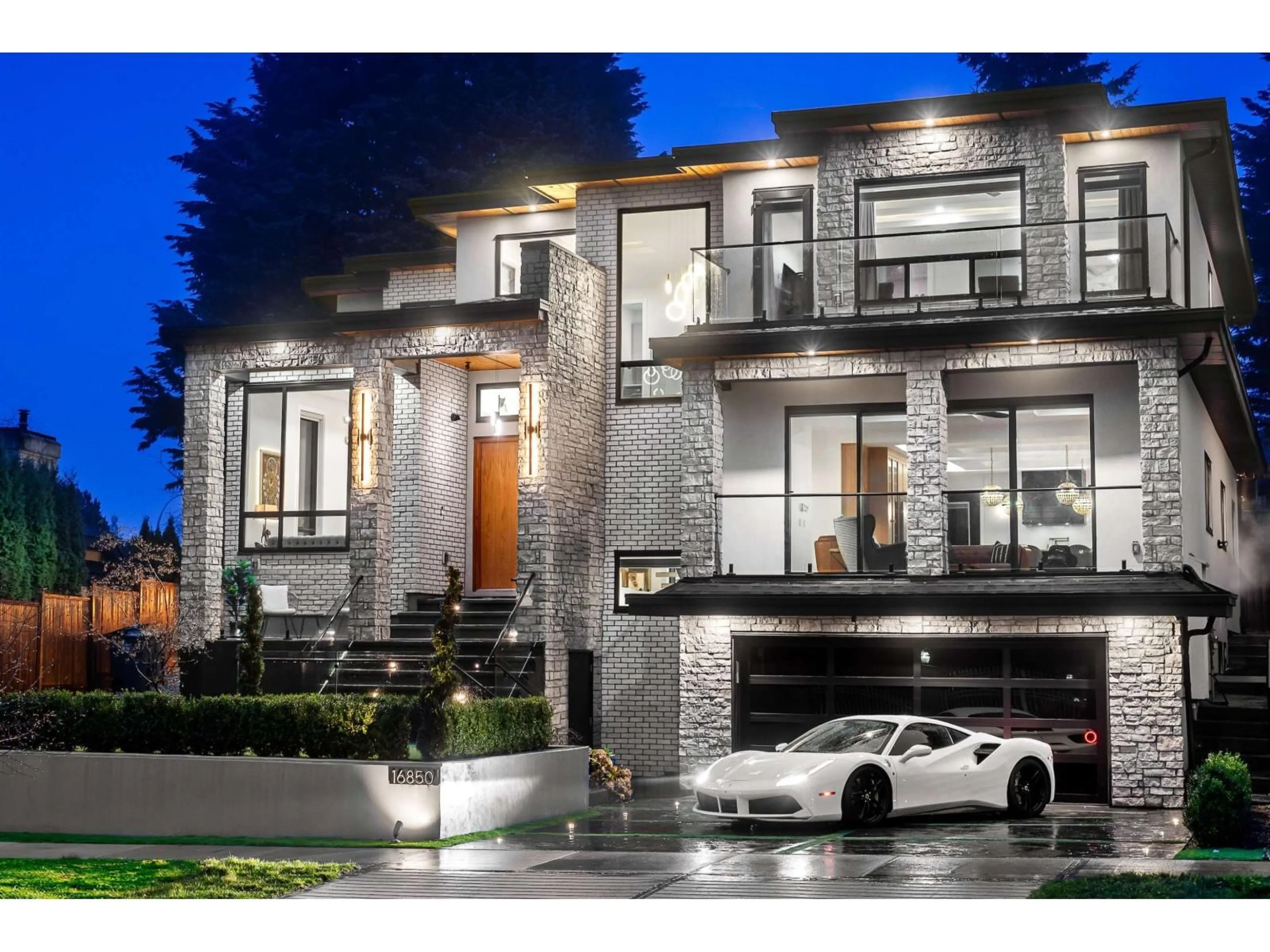 Home with brick exterior material, street for 16850 106 AVENUE, Surrey British Columbia V4N1N1