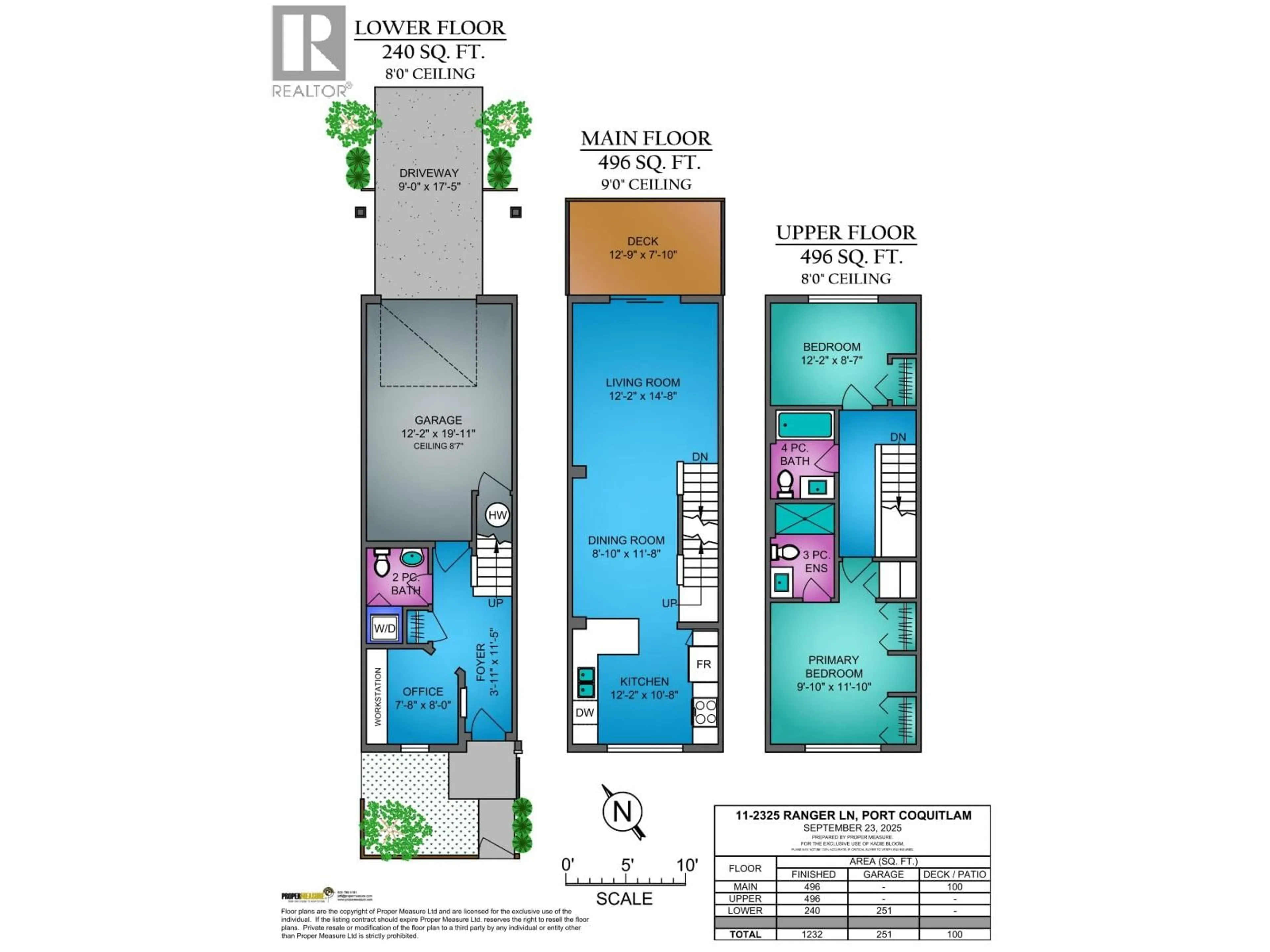 Floor plan for 11 - 2325 RANGER LANE, Port Coquitlam British Columbia V3B0K7