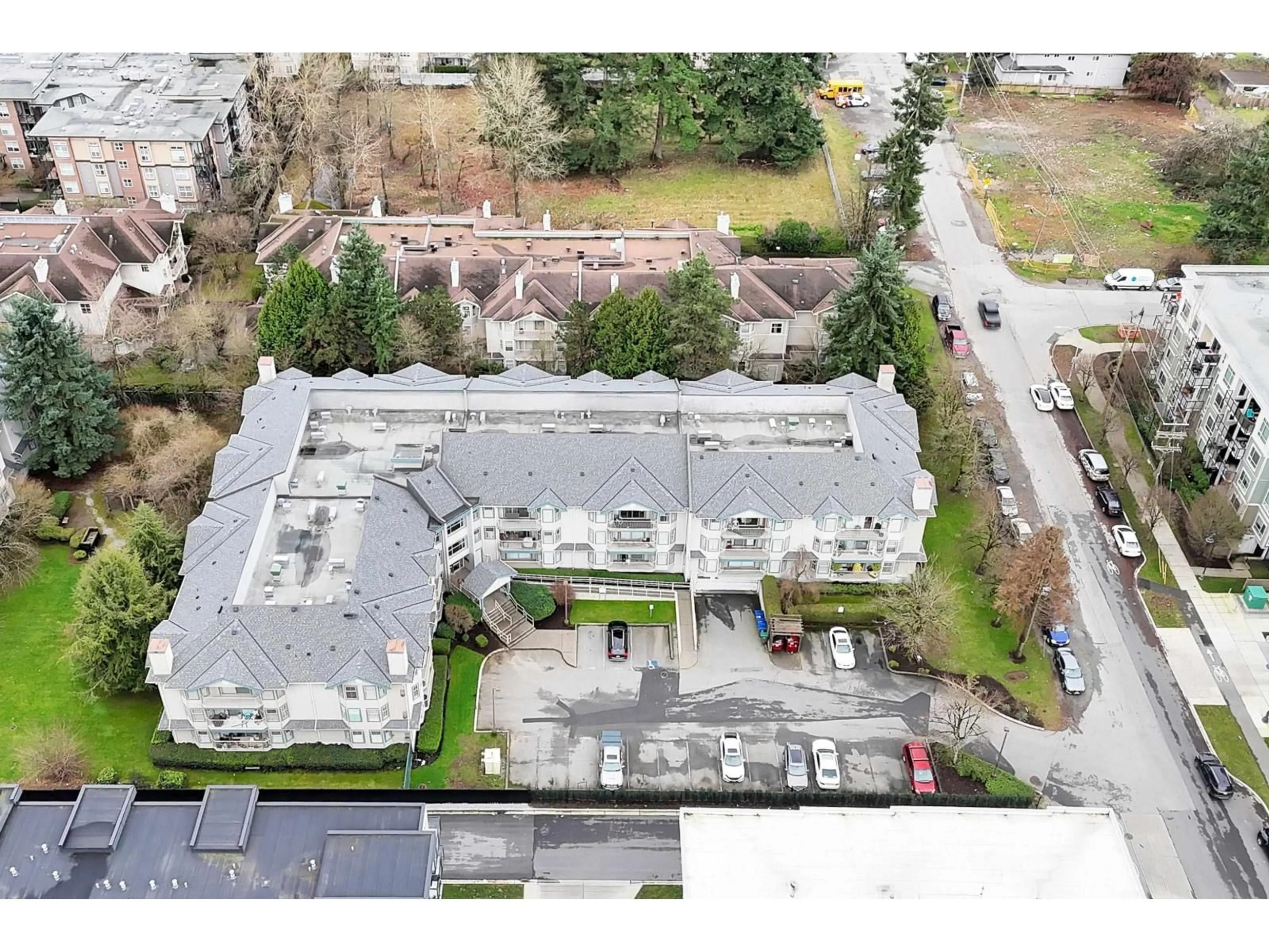 A pic from outside/outdoor area/front of a property/back of a property/a pic from drone, street for 110 - 10756 138 STREET, Surrey British Columbia V3T4K5