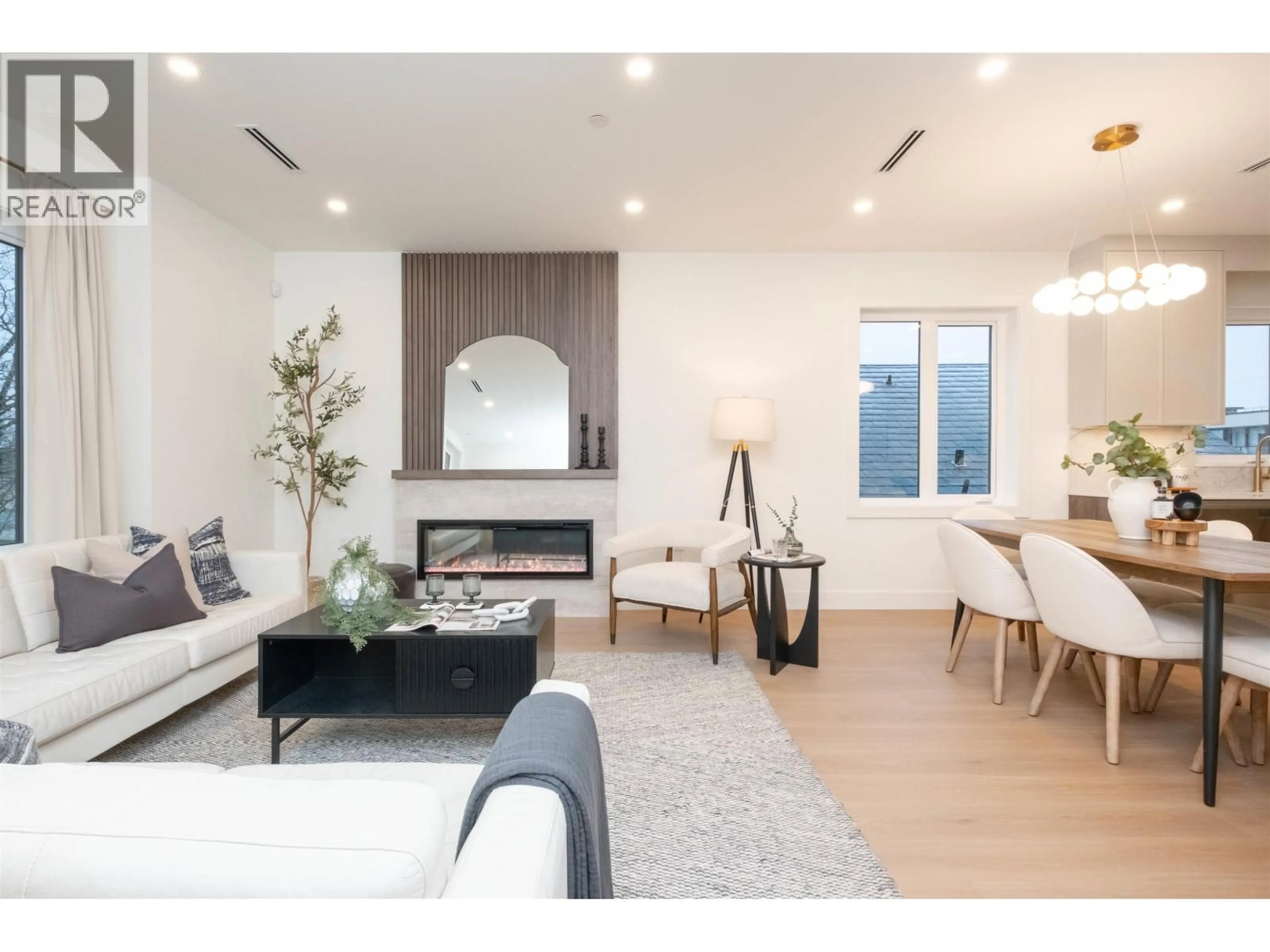 Living room with furniture, wood/laminate floor for 2 - 2667 PENDER STREET, Vancouver British Columbia V5K2B6