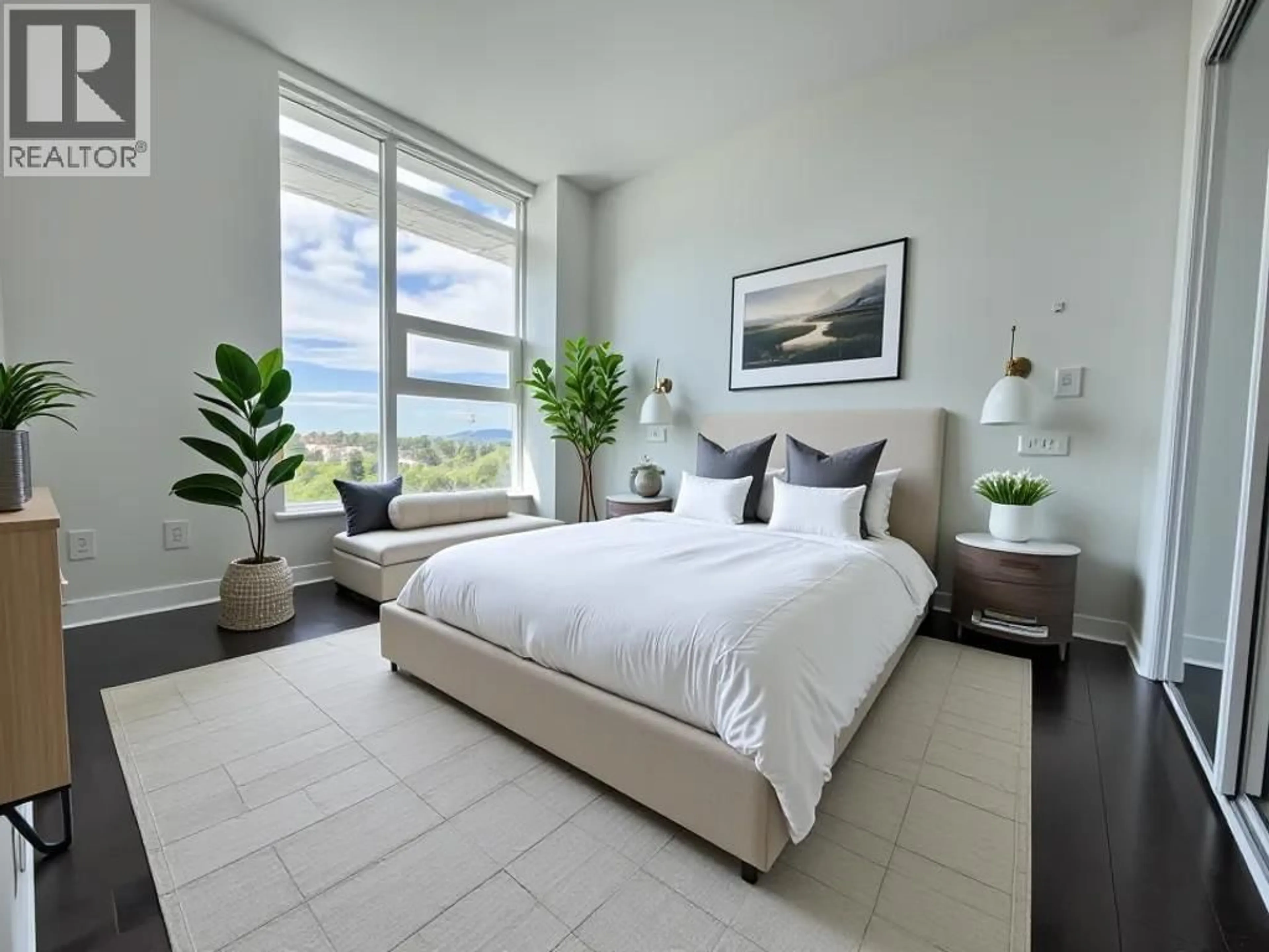 Bedroom with bed, unknown for 902 - 4083 CAMBIE STREET, Vancouver British Columbia V5Z0G9