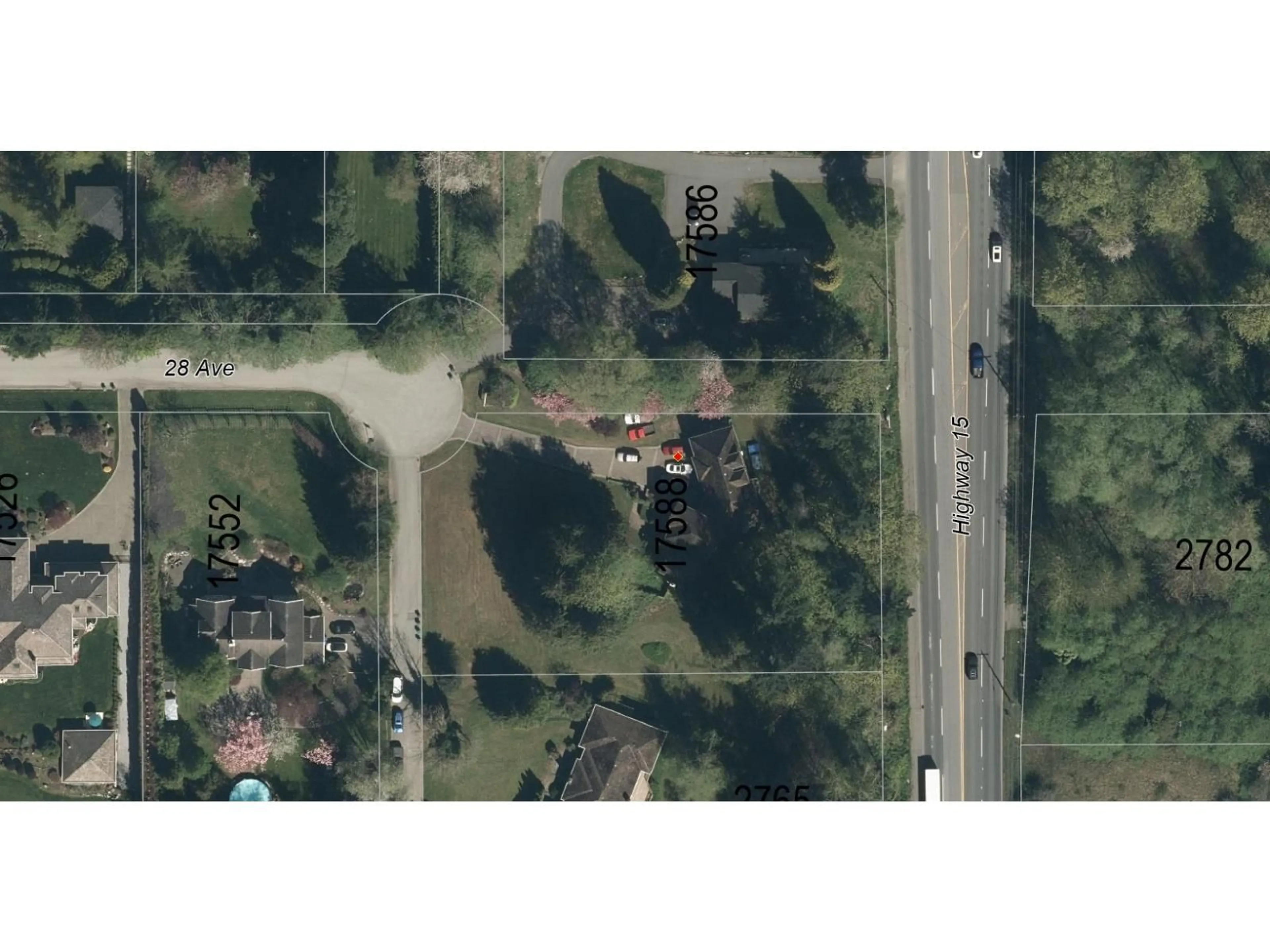 A pic from outside/outdoor area/front of a property/back of a property/a pic from drone, street for 17588 28 AVENUE, Surrey British Columbia V3Z0E7