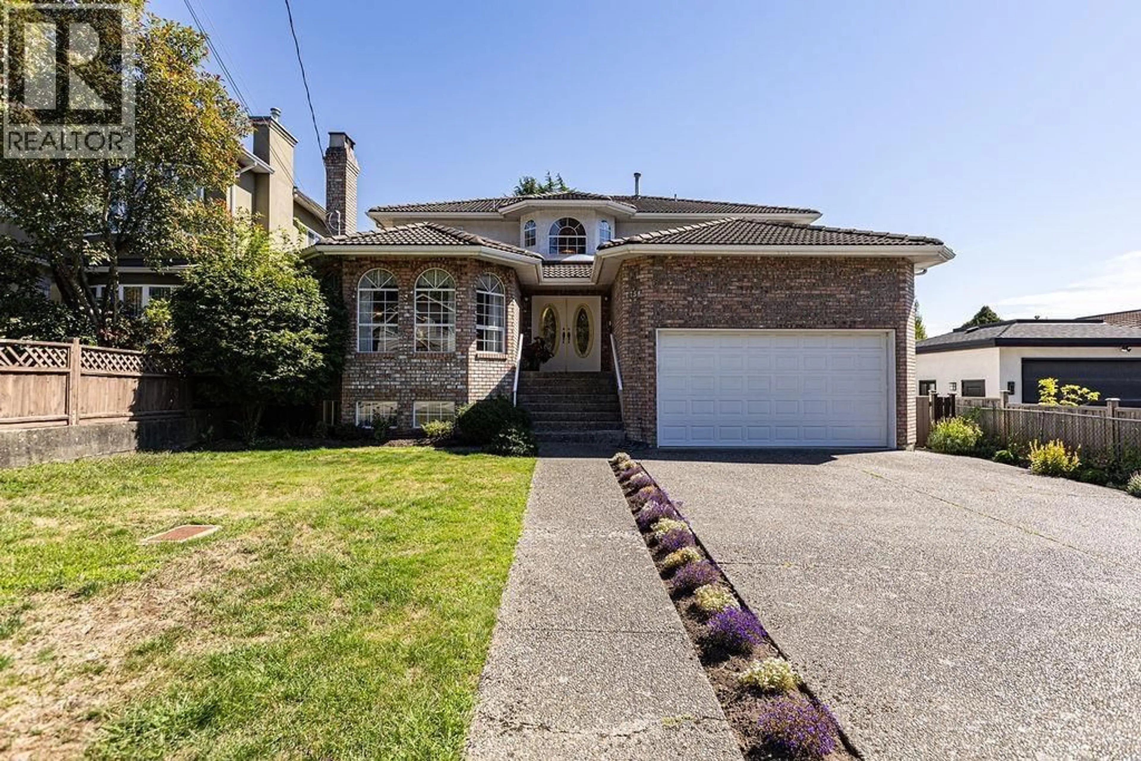 Home with brick exterior material, street for 7758 MCGREGOR AVENUE, Burnaby British Columbia V5J4H5