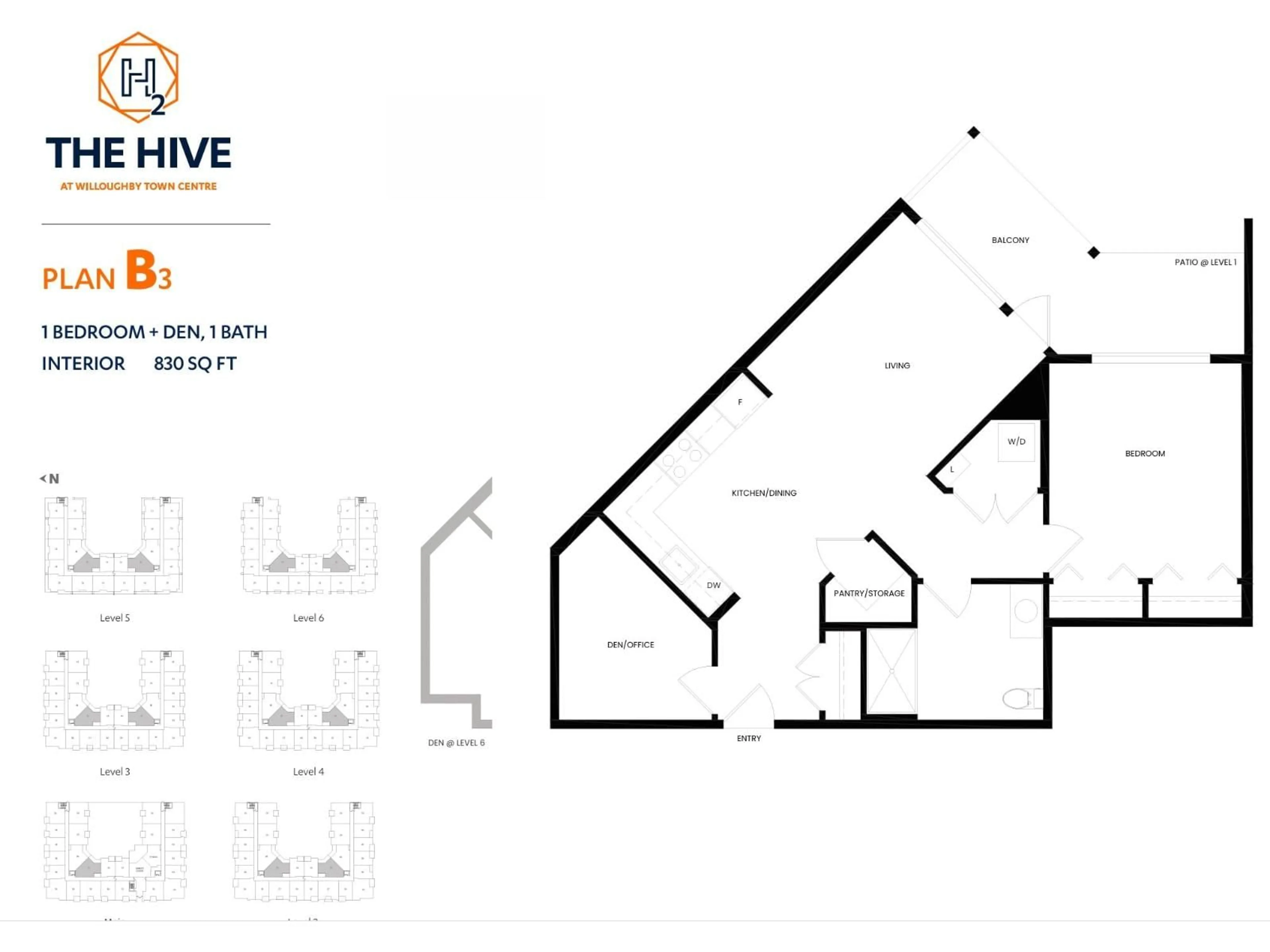 Floor plan for 402 - 7936 206 STREET, Langdale British Columbia V2Y3X8